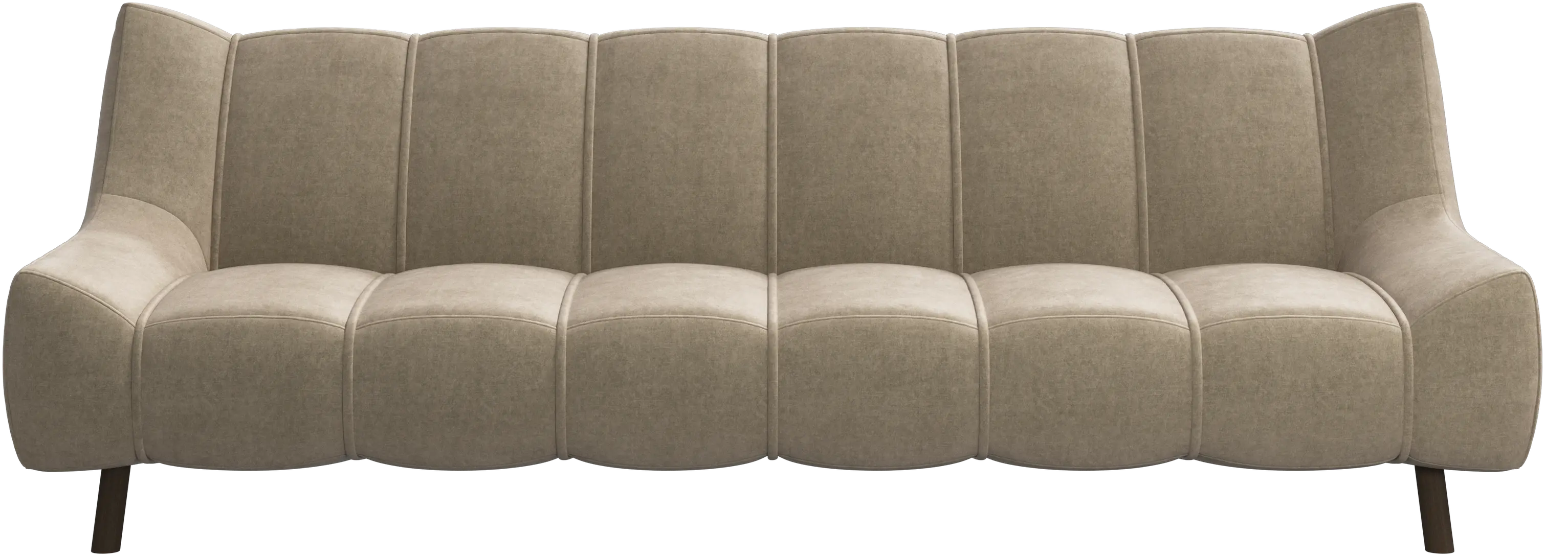 Nawabari 3 seater, wooden leg