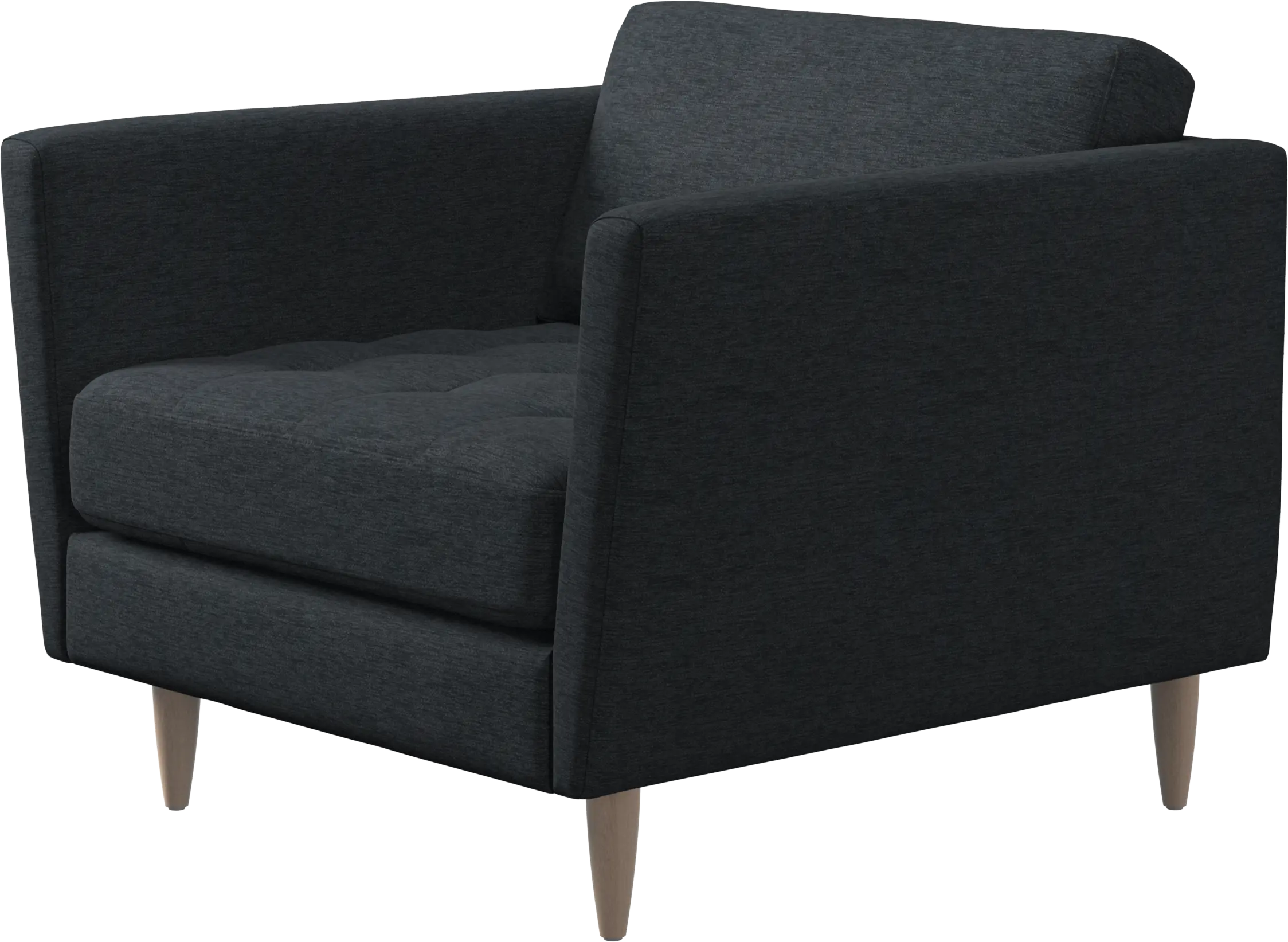 Osaka chair, tufted seat