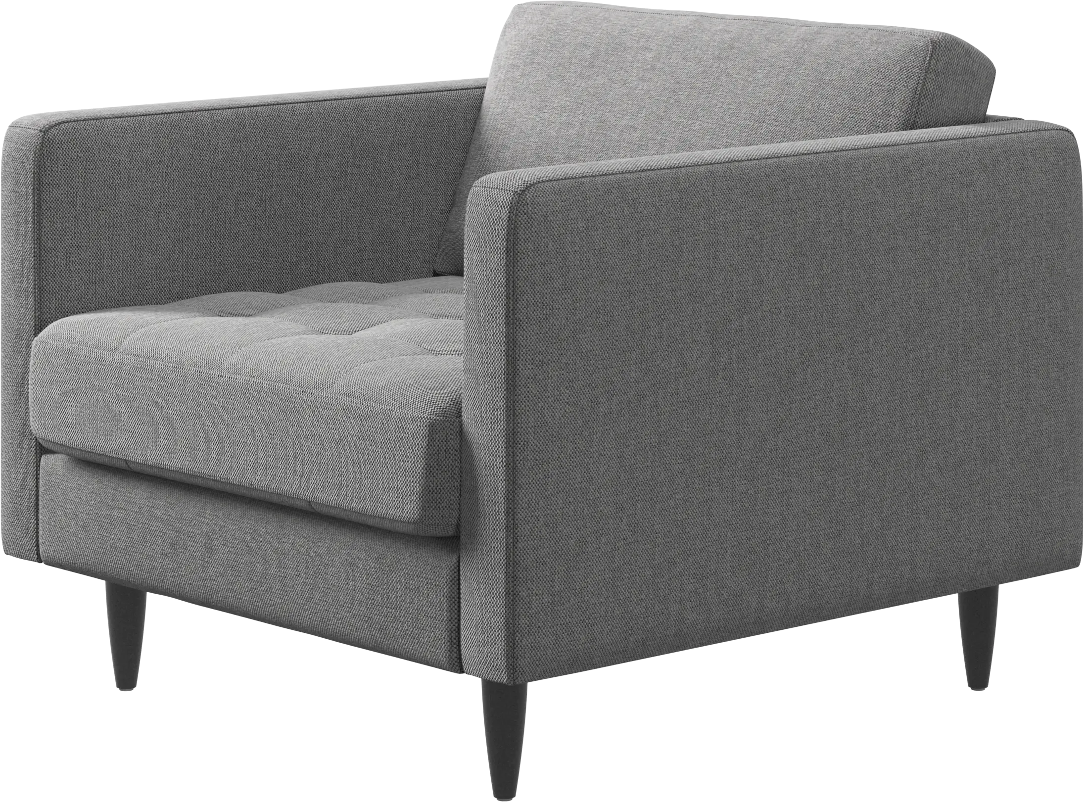 Osaka chair, tufted seat