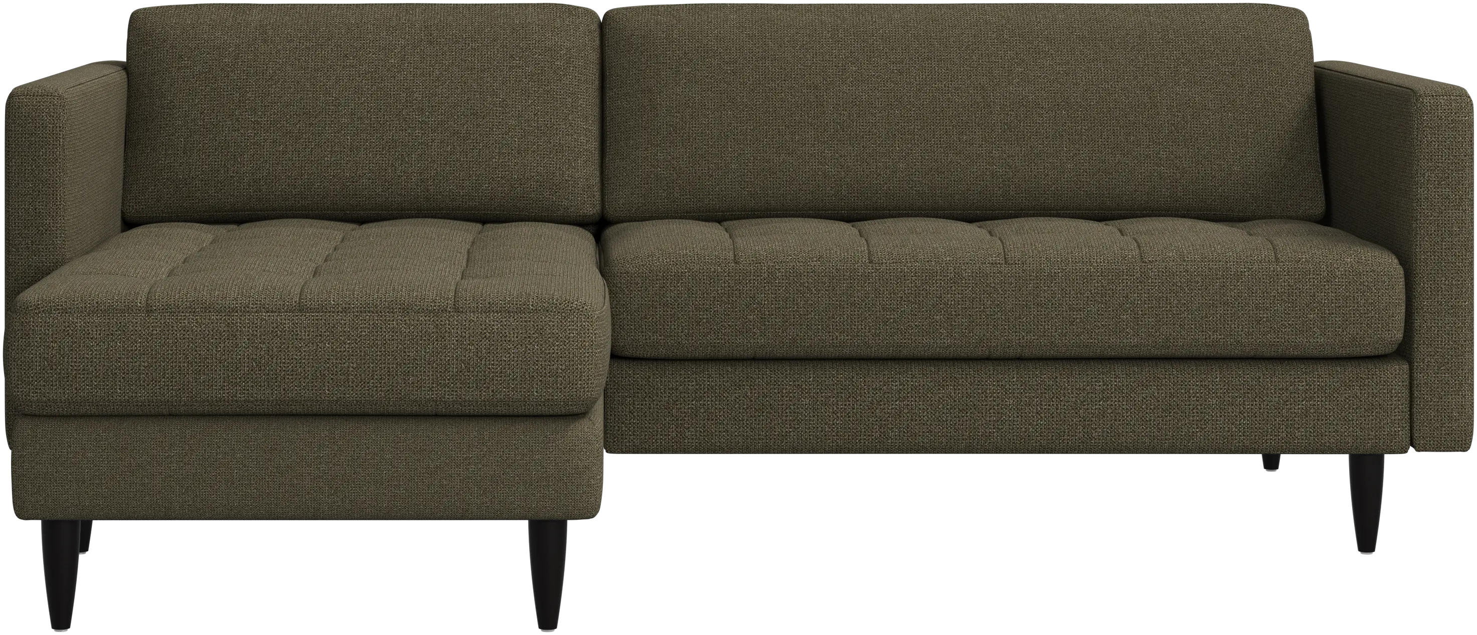 Osaka sofa with resting unit, tufted seat