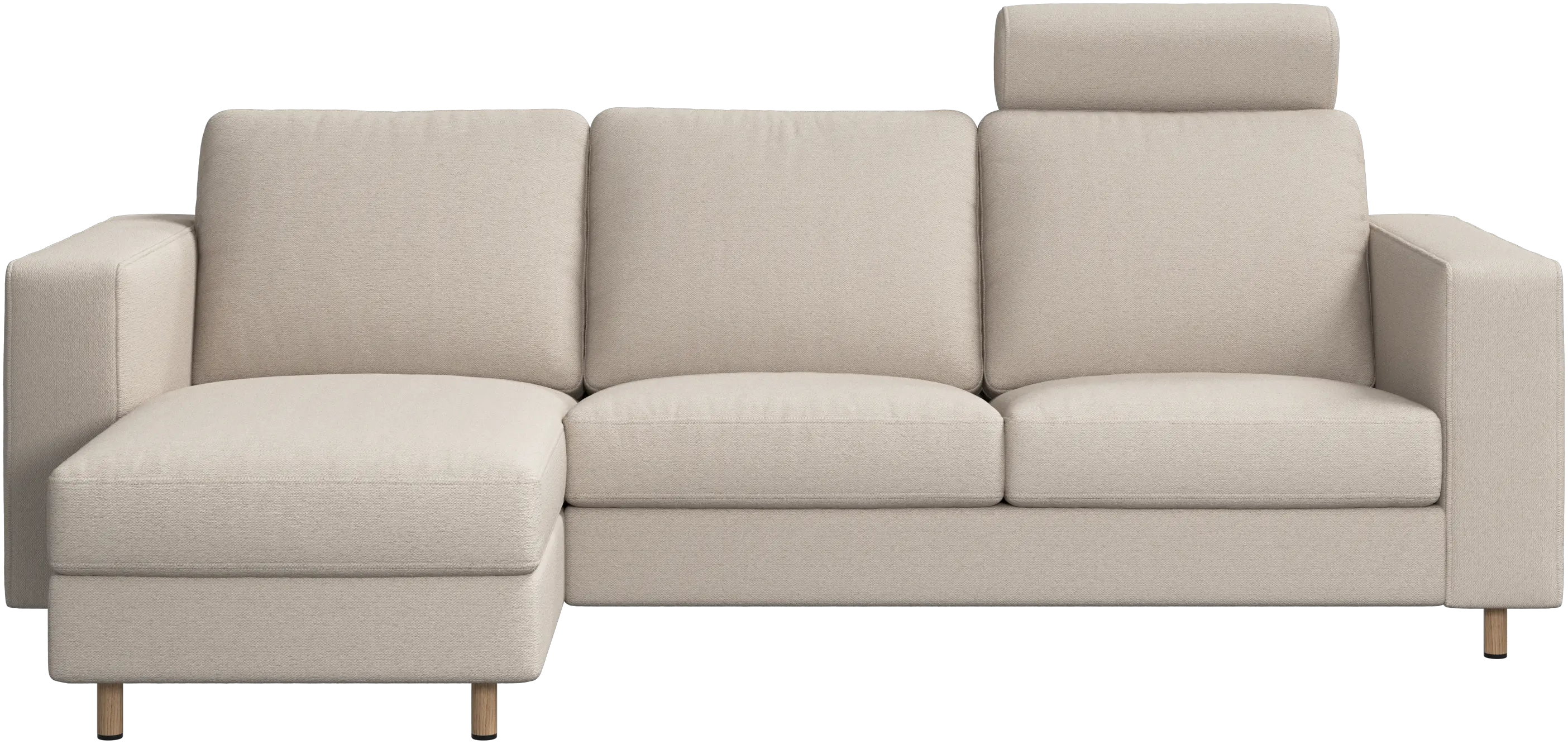 Indivi sofa with chaise longue left