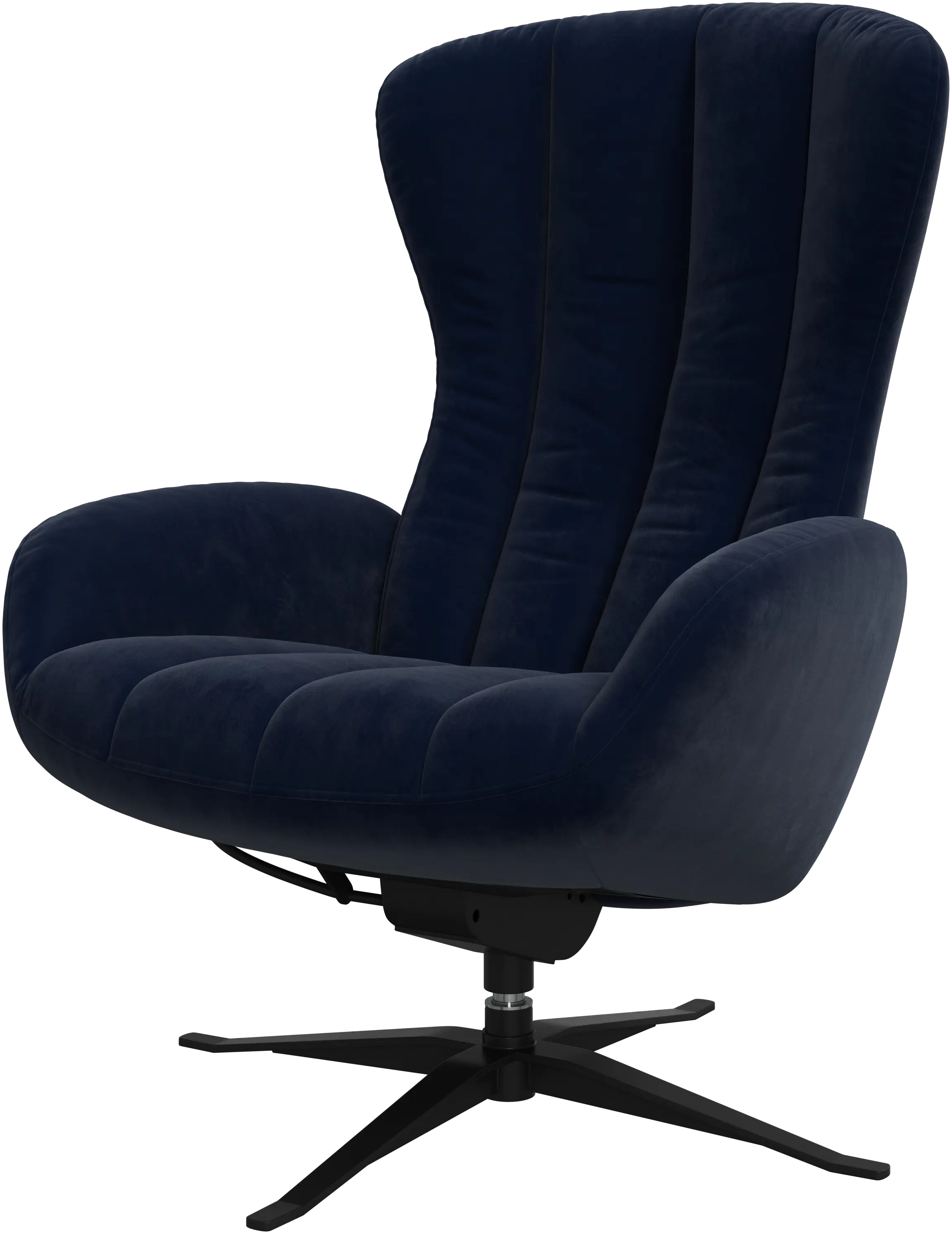 Tilburg living chair with tilt and swivel function