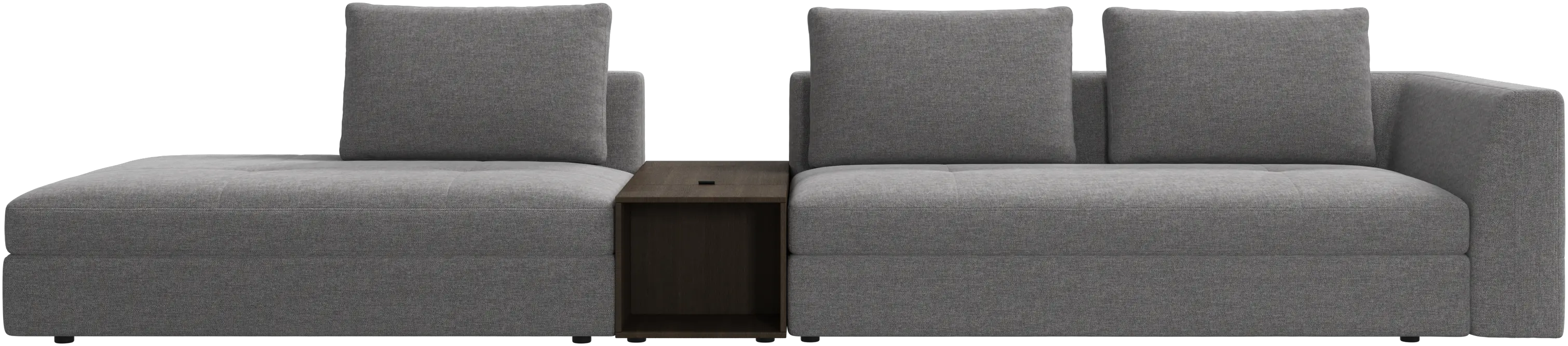 Bergamo 3 seater lounge sofa with storage