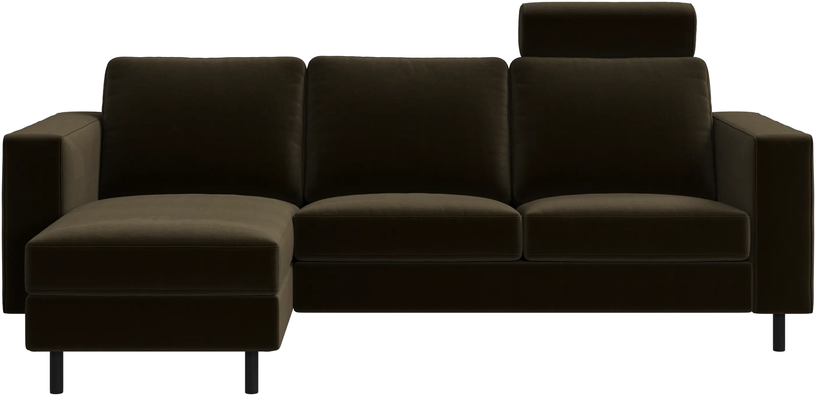 Indivi sofa with chaise longue left
