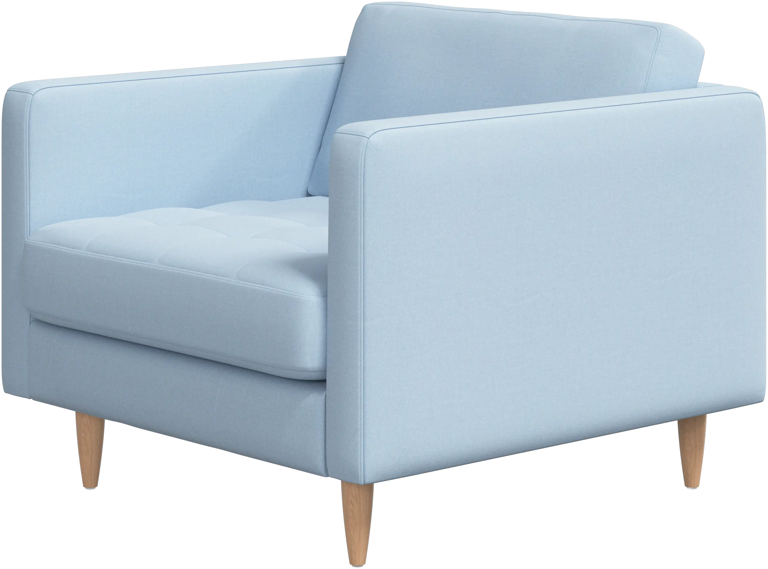 Osaka chair, tufted seat