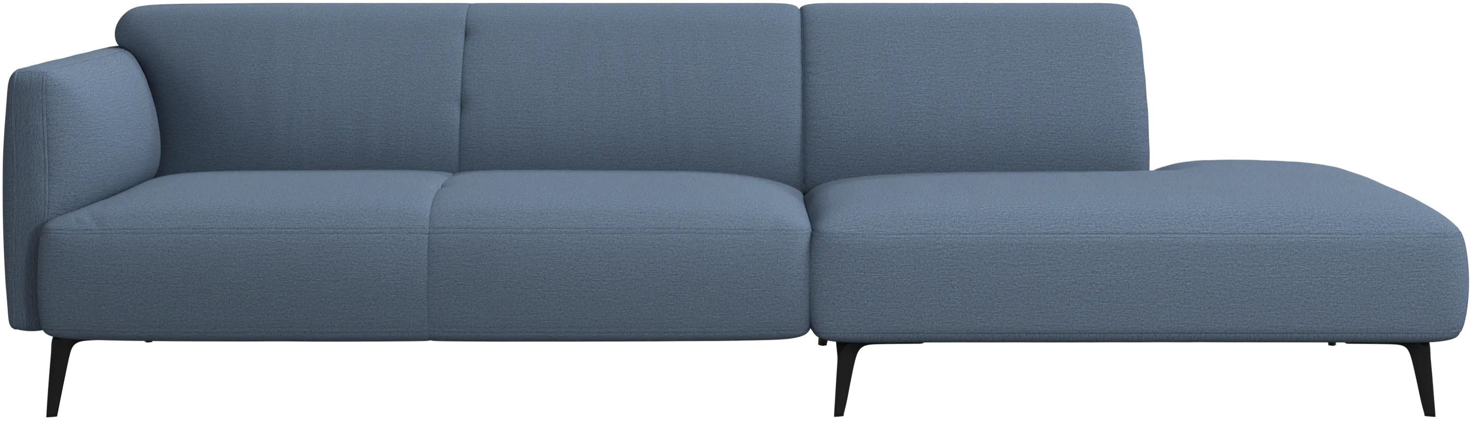 Modena sofa with lounging unit