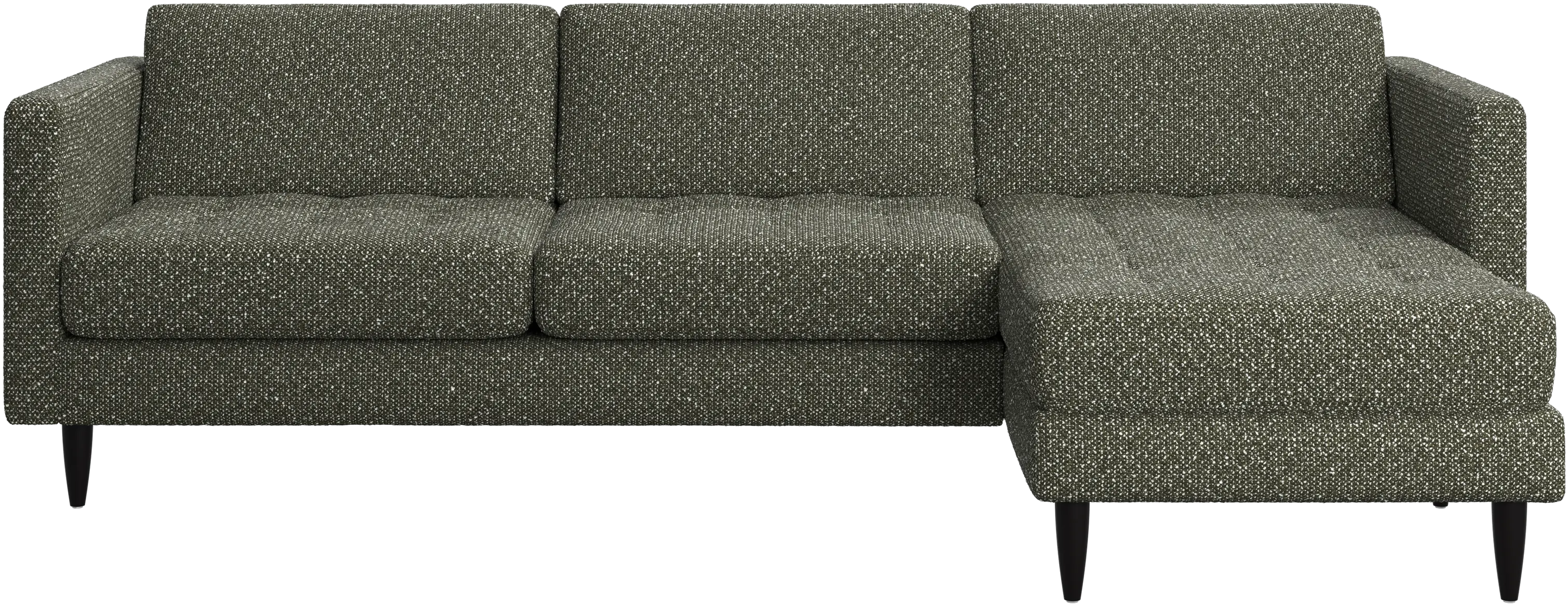 Osaka sofa with resting unit, tufted seat