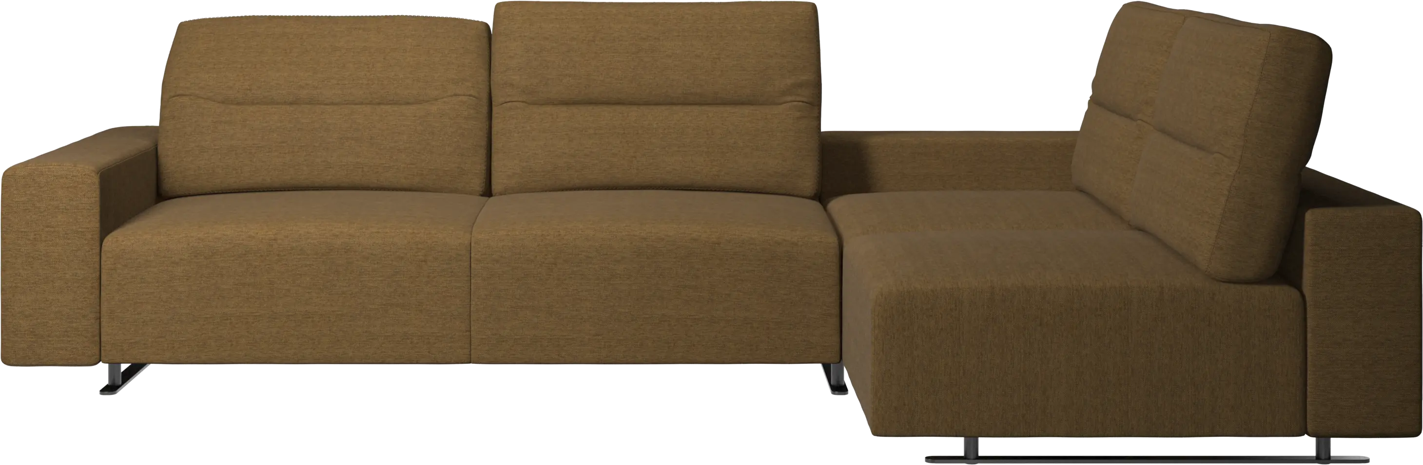 Hampton コーナーソファ (リクライニング機能&左収納付き)