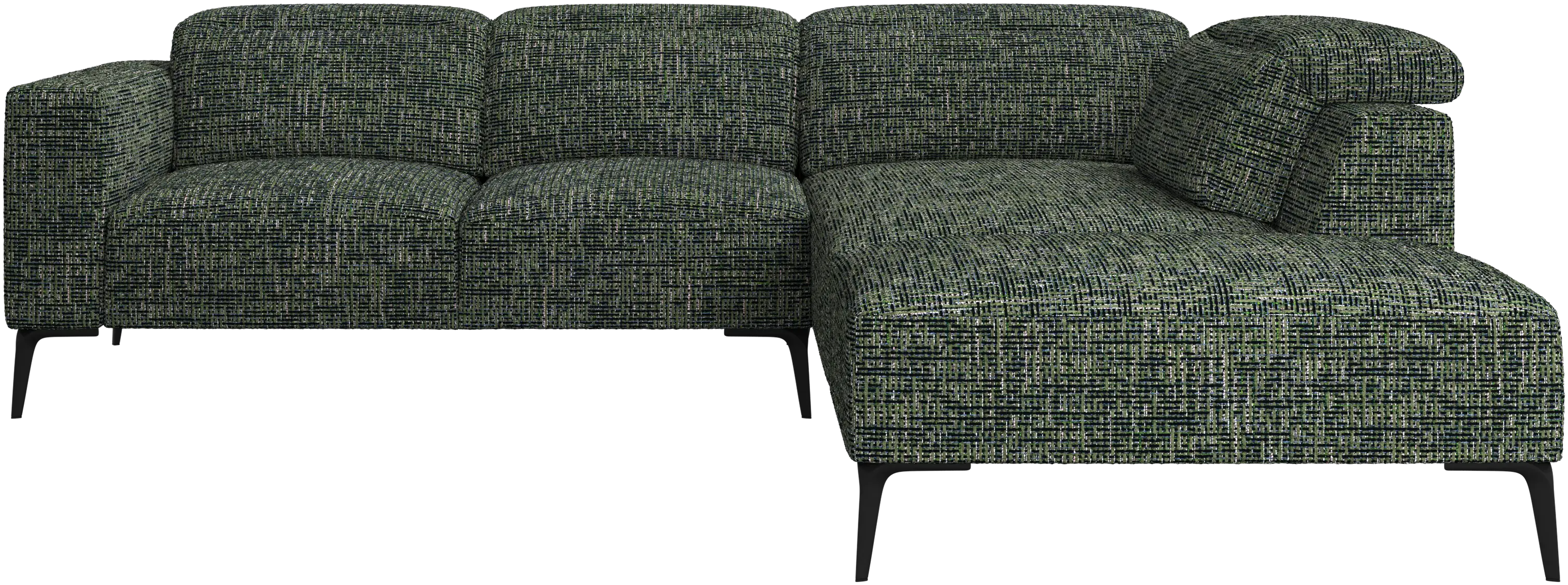 Zürich corner sofa with lounging unit