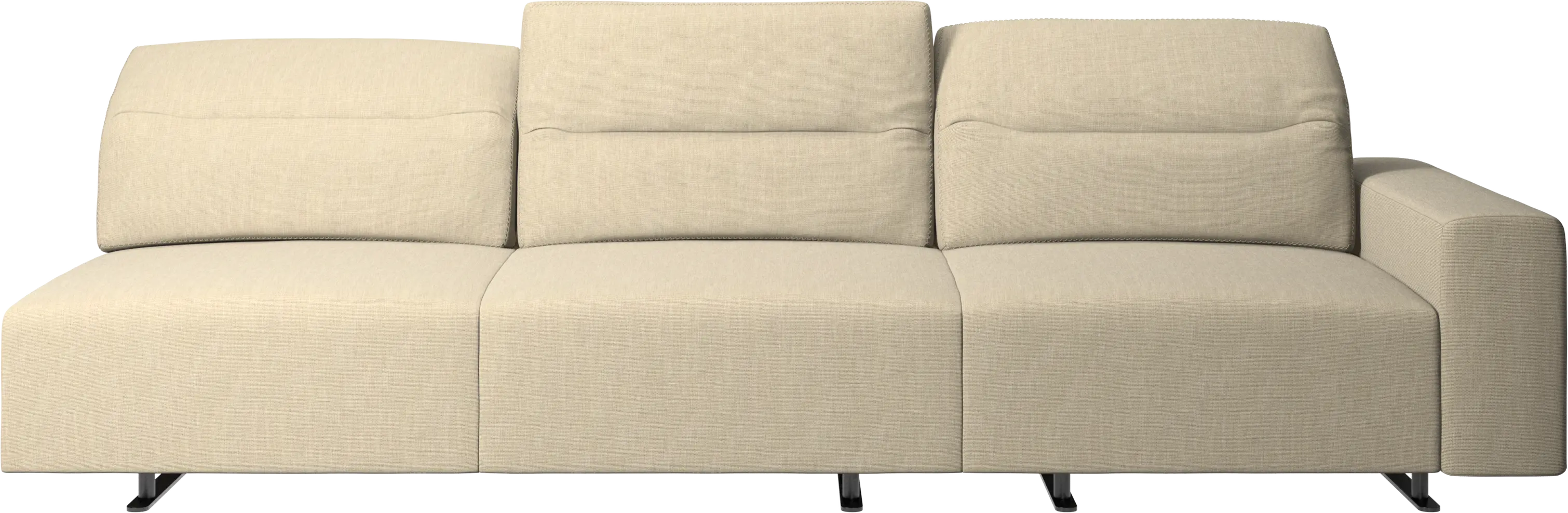 Hampton sofa with adjustable back