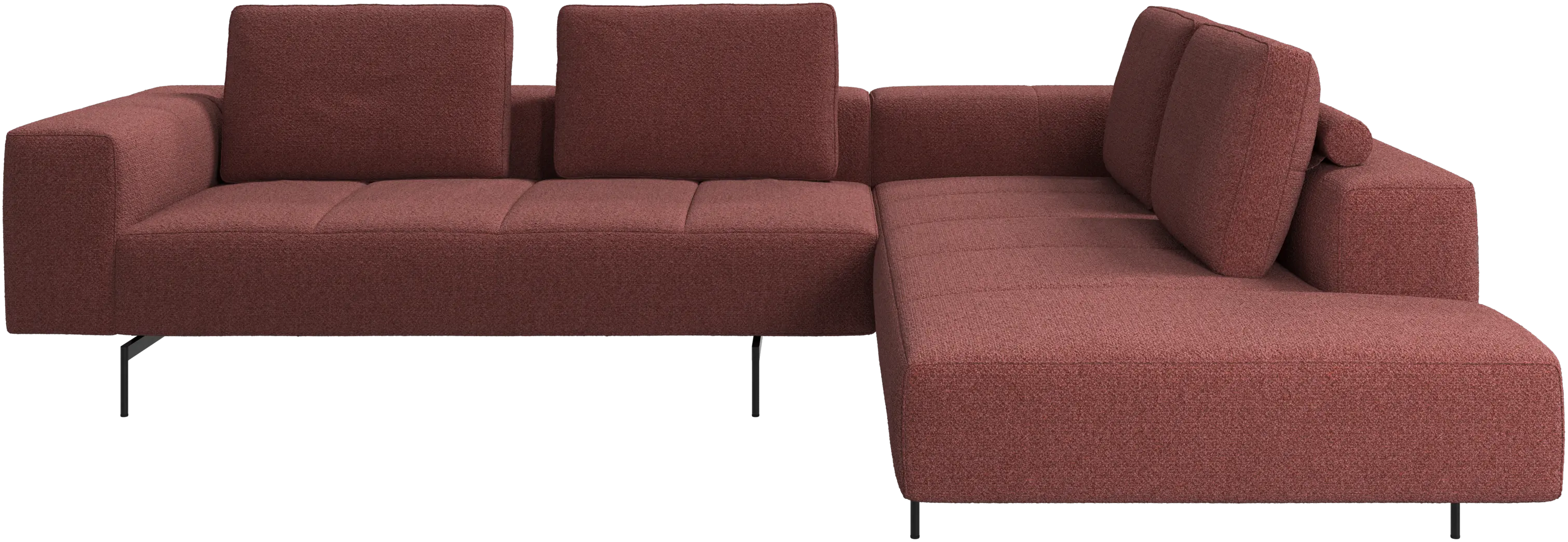 Sofá de canto Amsterdam com módulo de descanso