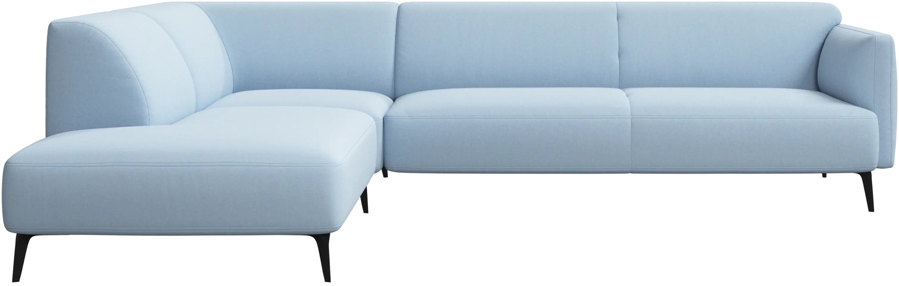 Modena corner sofa with lounging unit