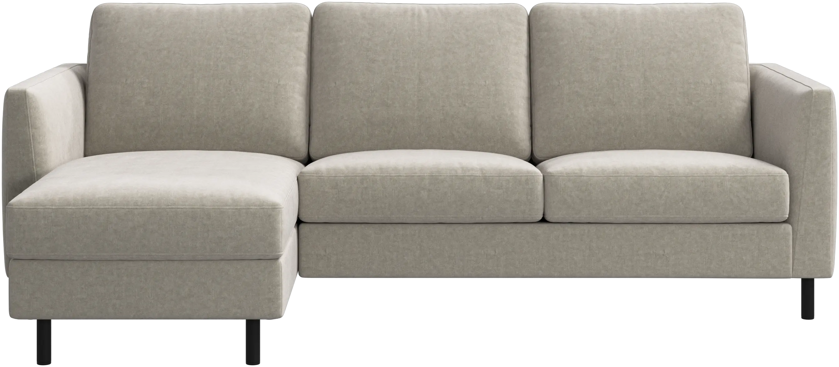 Indivi sofa with chaise longue left