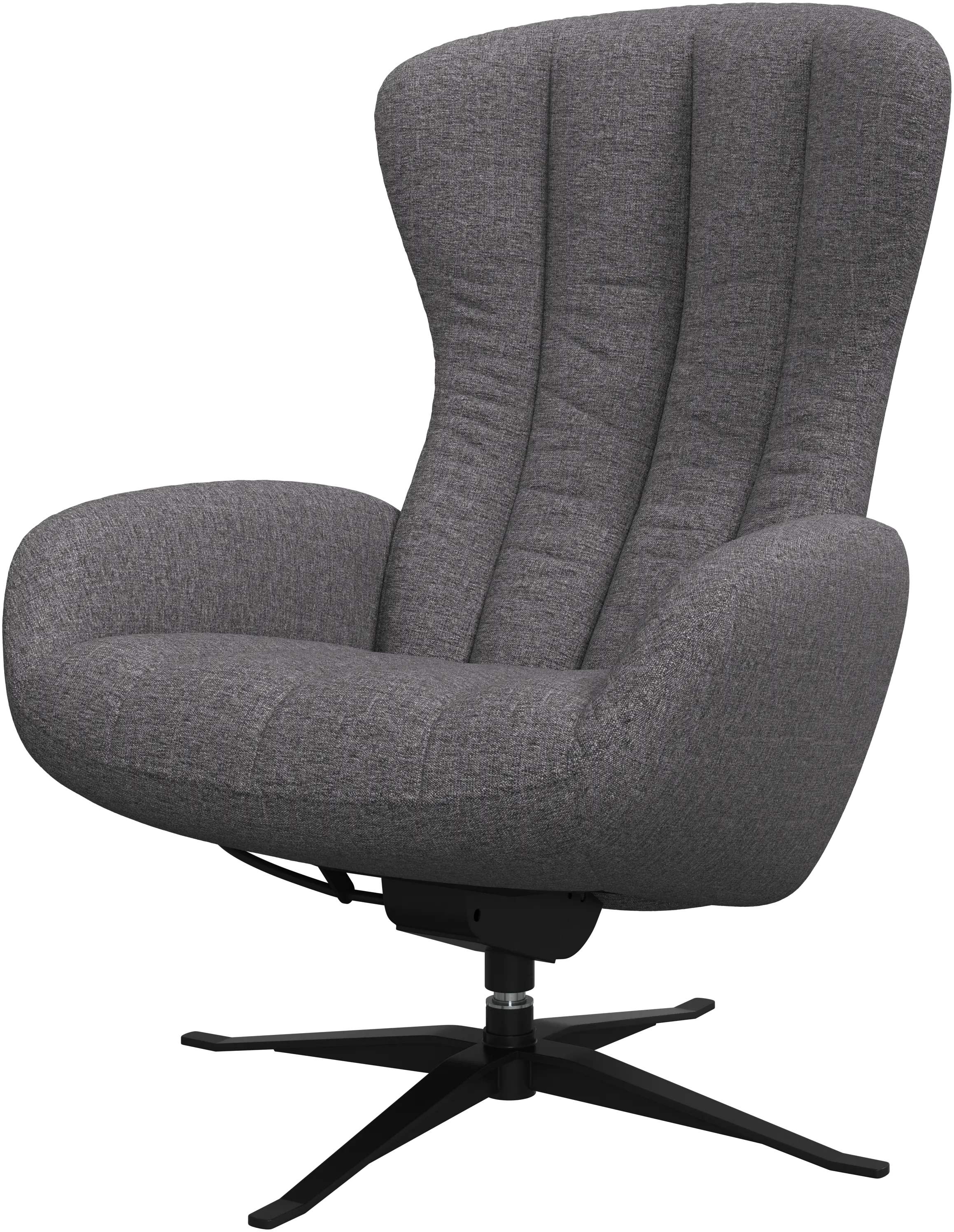 Tilburg recliner with swivel function and adjustable headrest