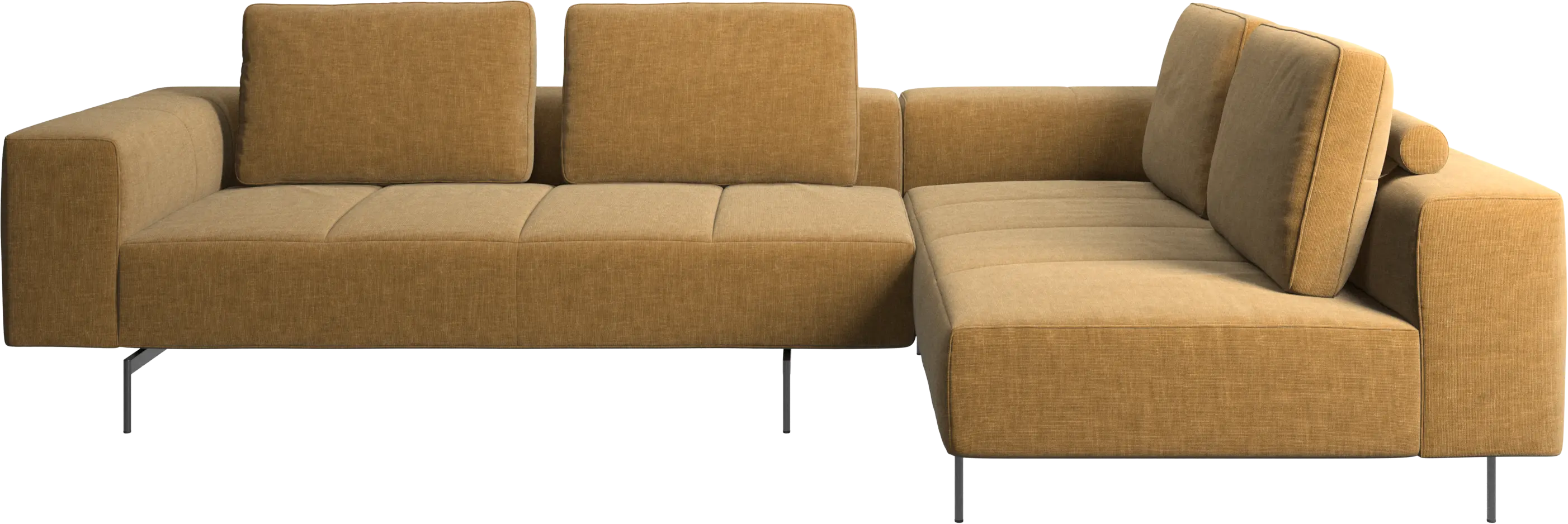Amsterdam corner sofa with lounging unit