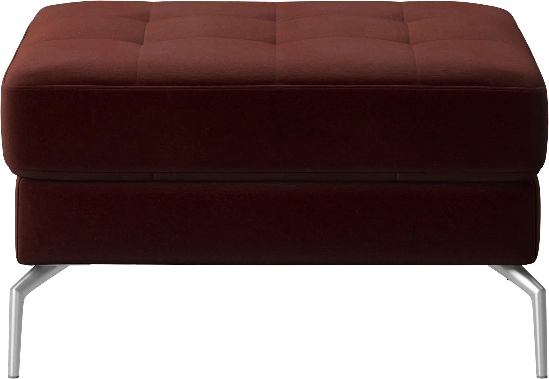 Osaka footstool, tufted seat
