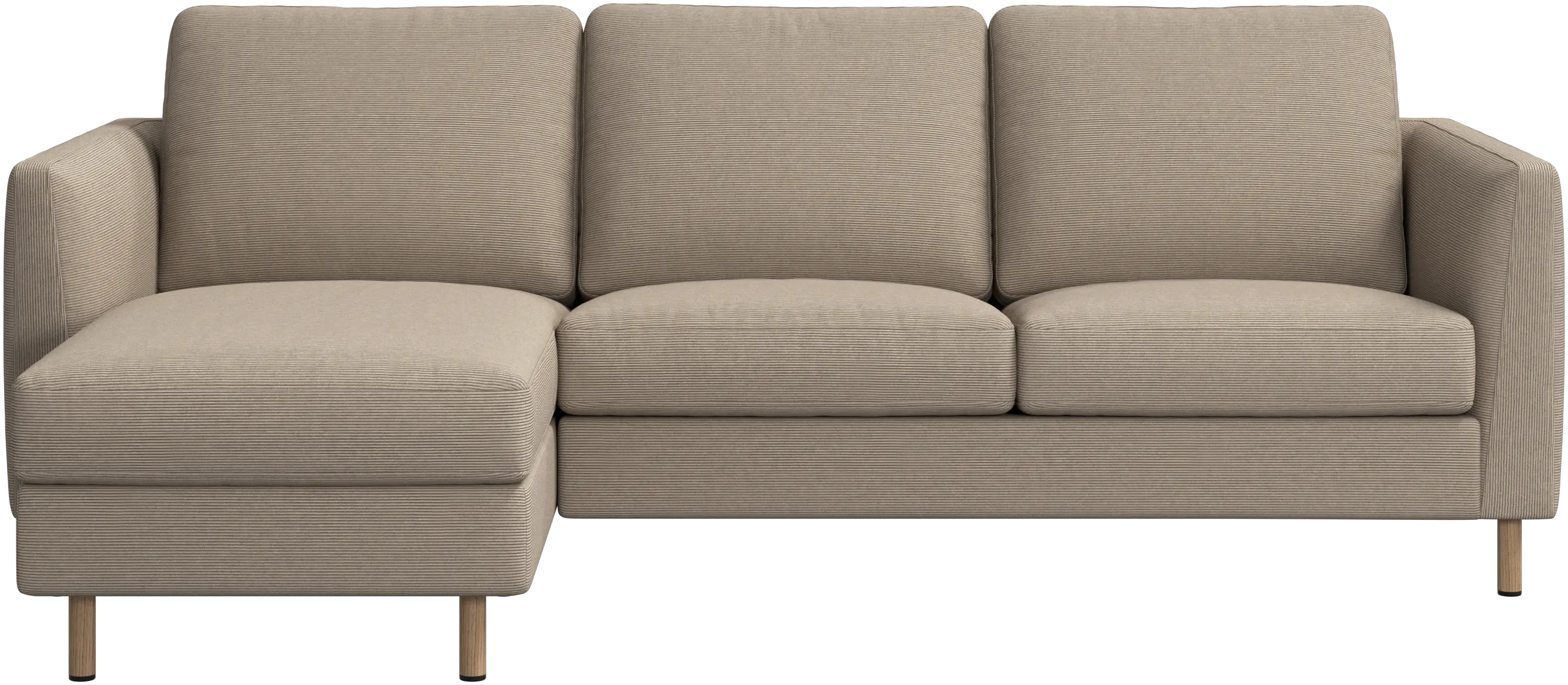 Indivi sofa with chaise longue left