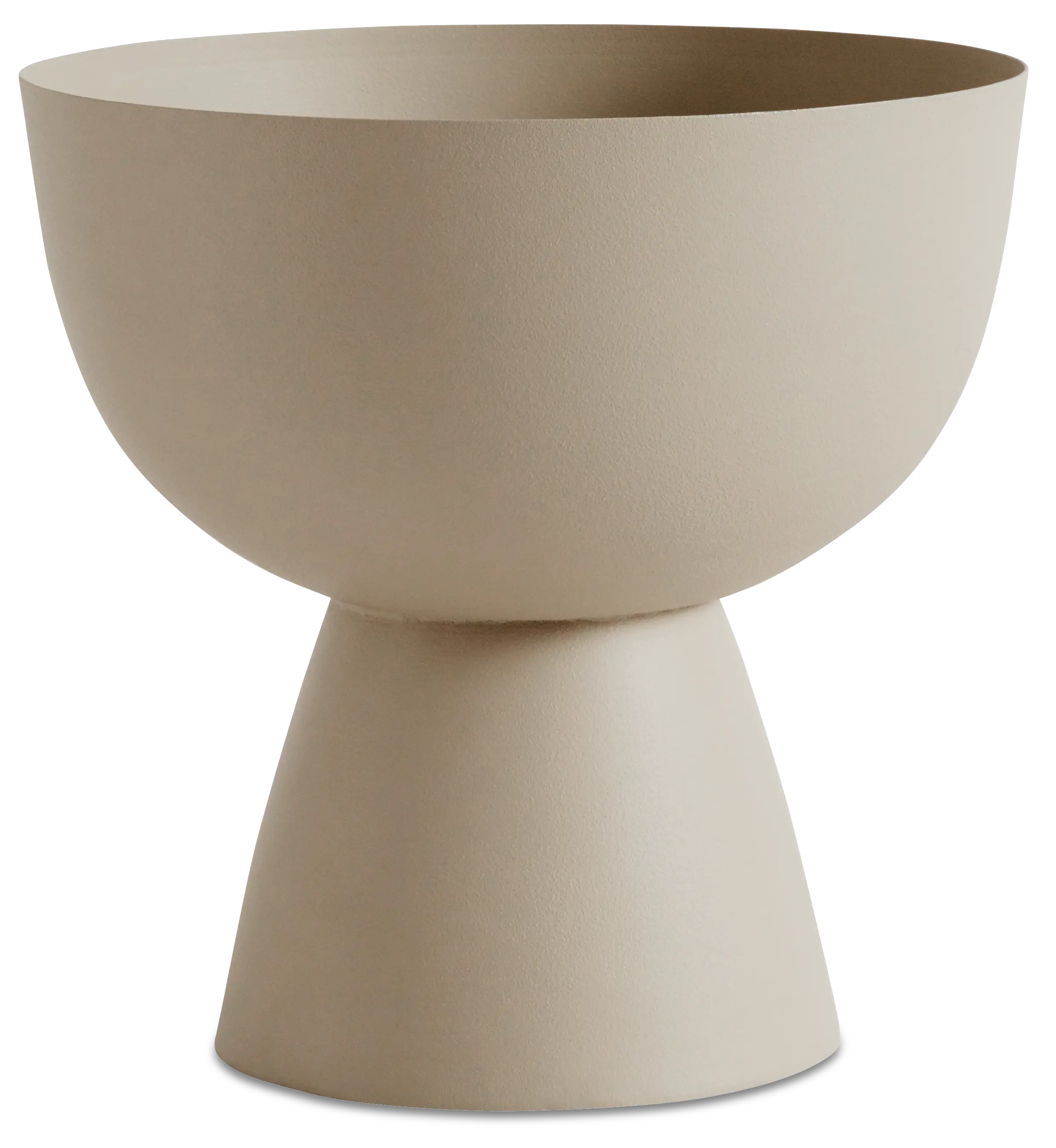 Luna metal vase