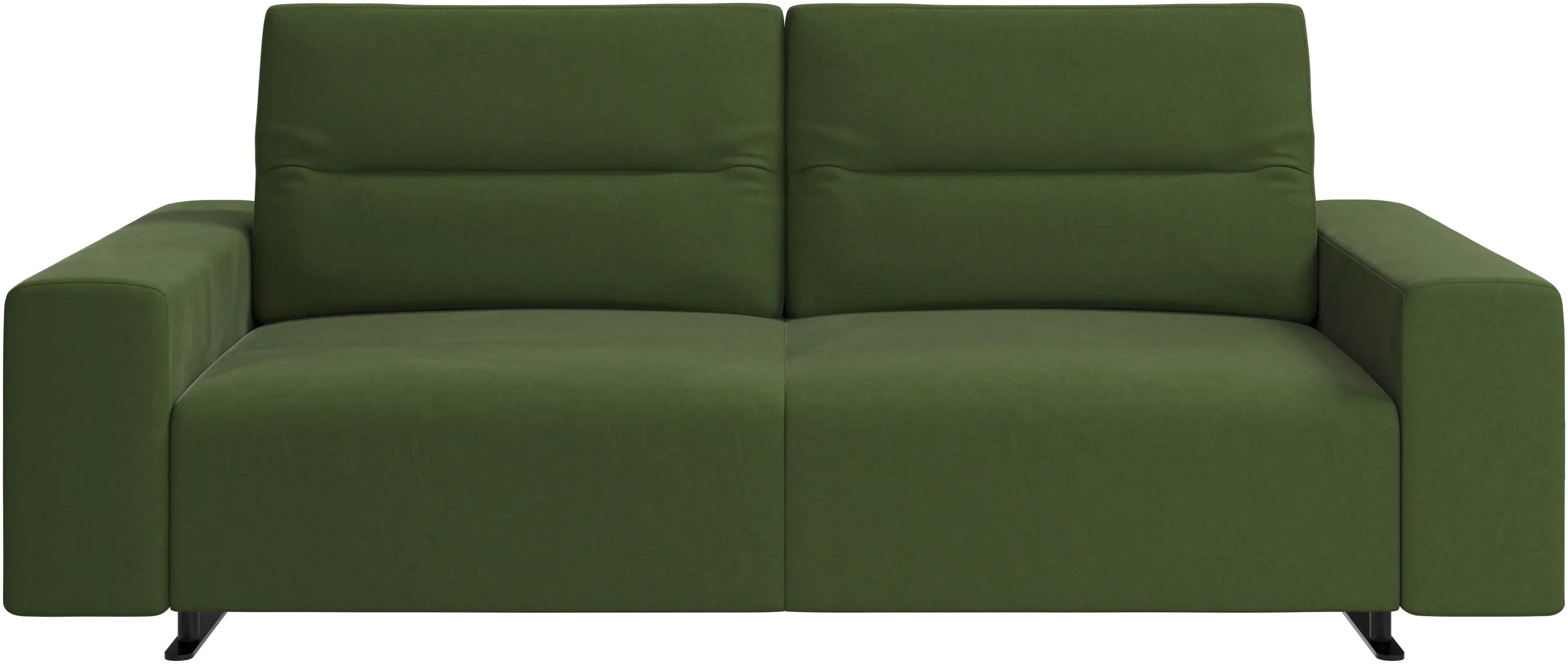 Canapé Hampton avec dossier ajustable et espace de rangement côté gauche