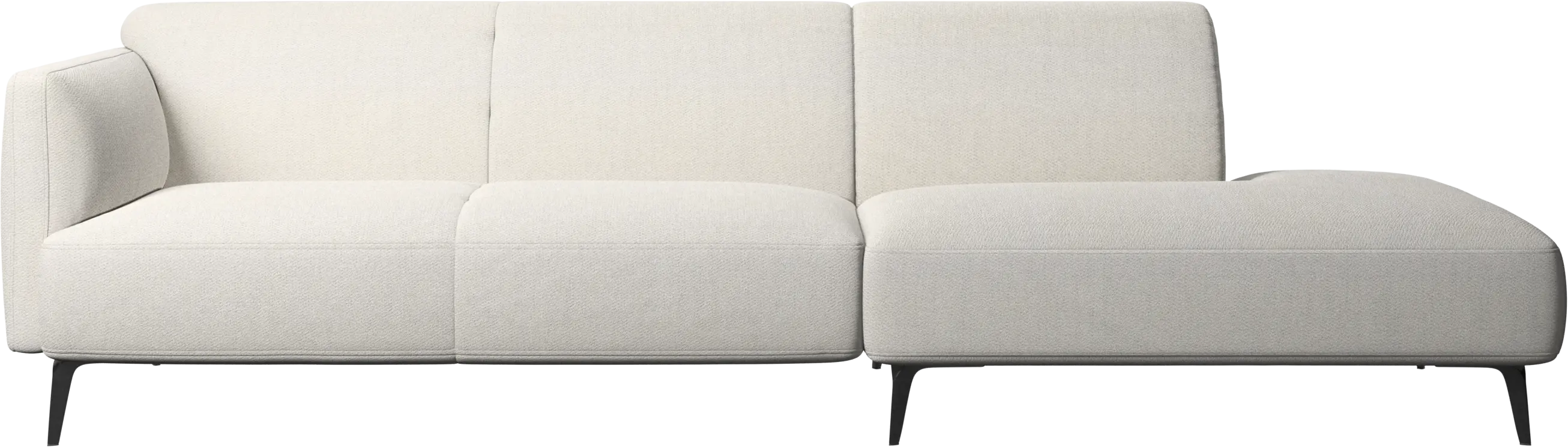 Modena sofa with lounging unit