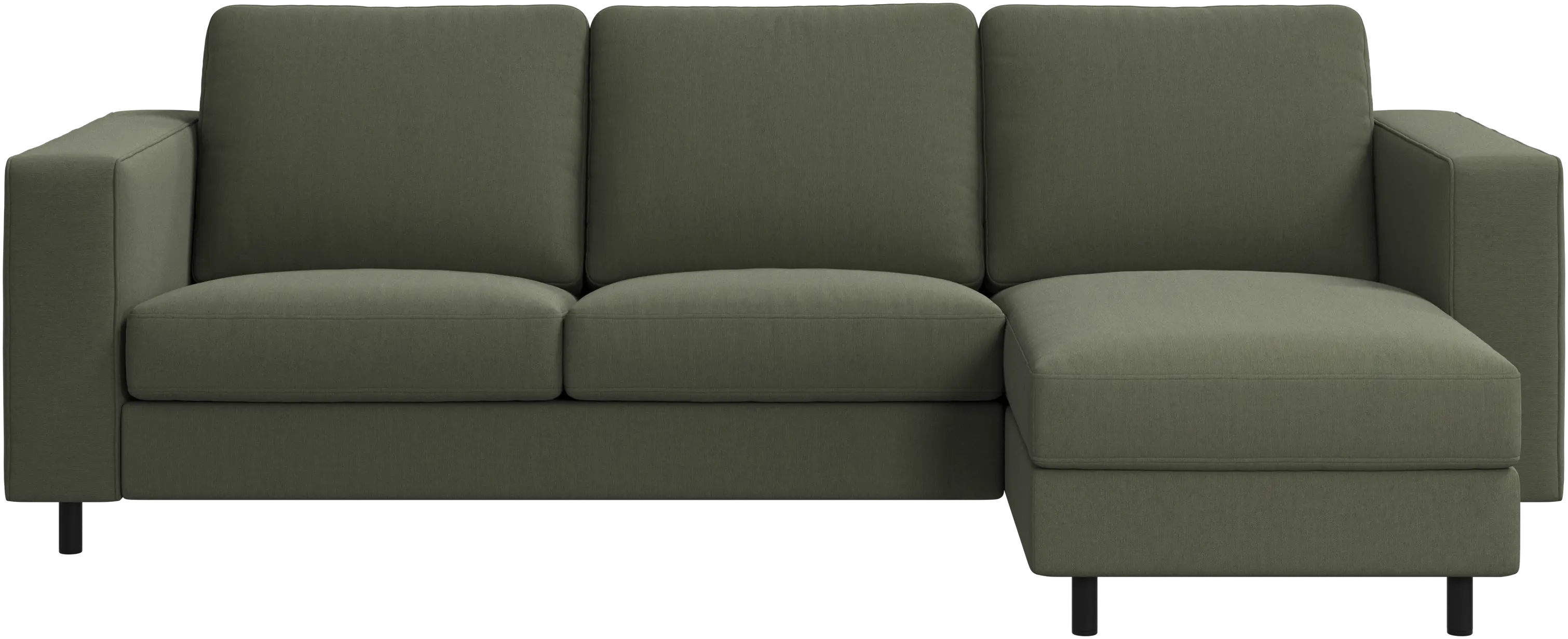 Sofá Indivi con módulo chaise-longue a la derecha