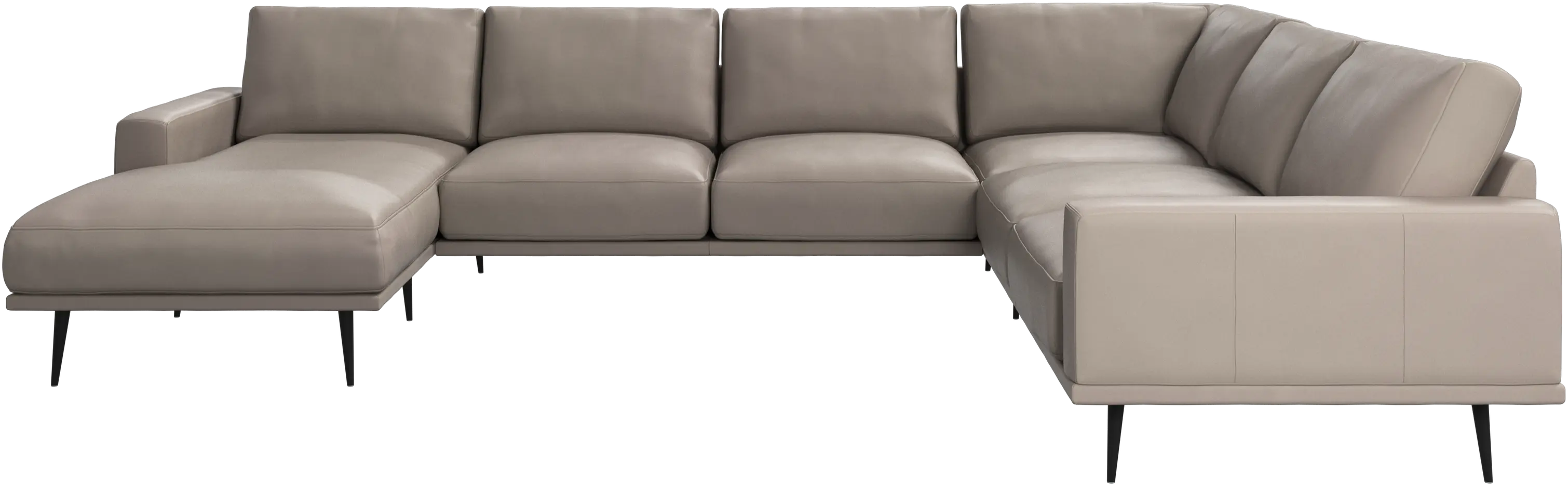 Sofá de canto Carlton com módulo chaise-longue