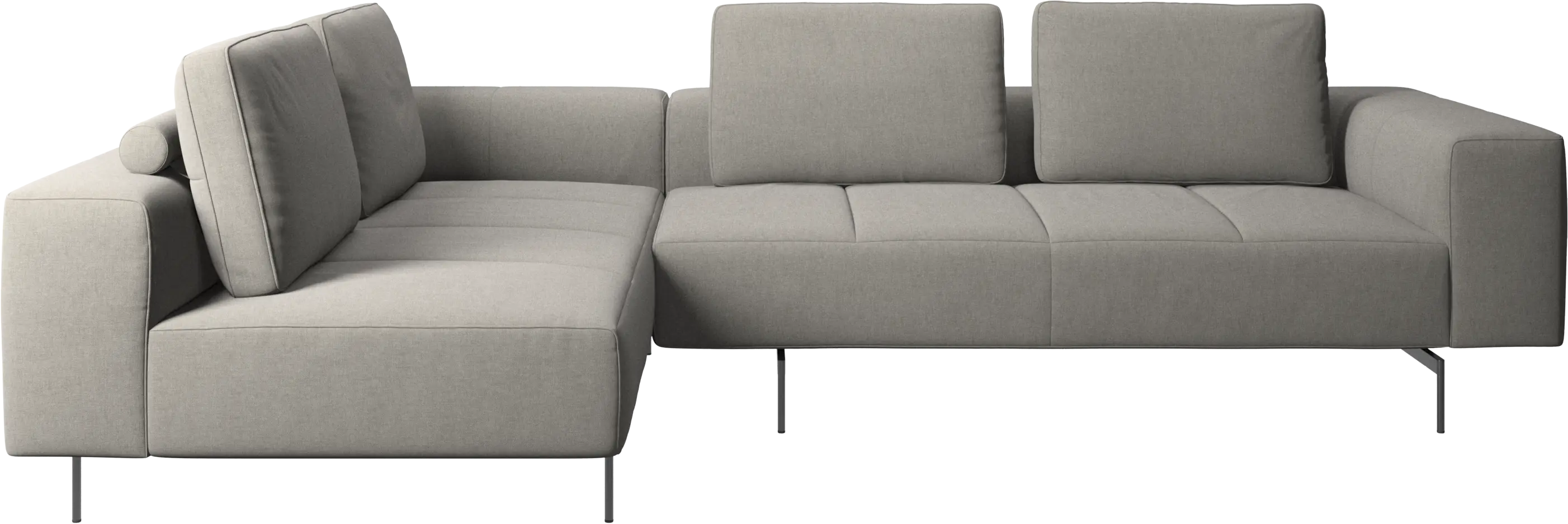 Amsterdam corner sofa with lounging unit