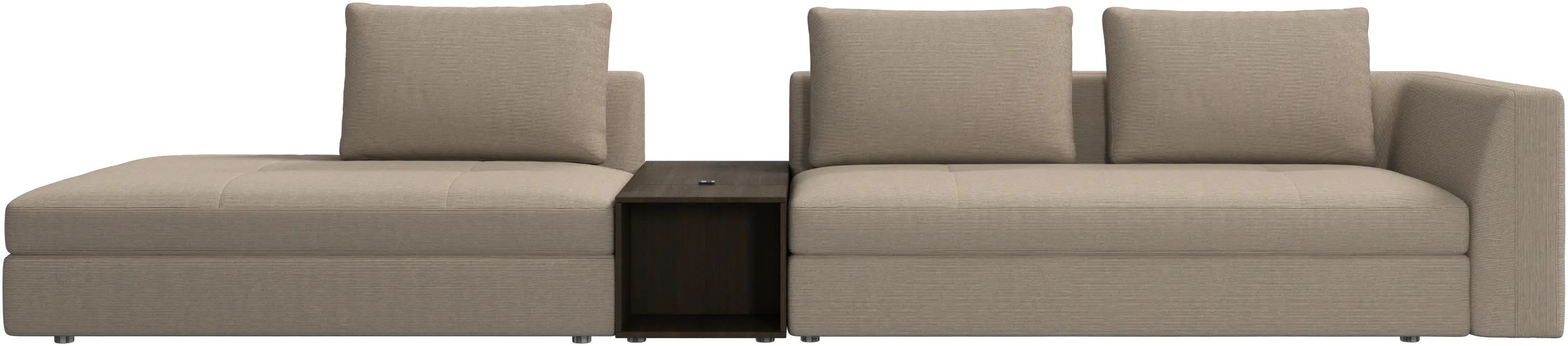 Bergamo 3 seater lounge sofa with storage