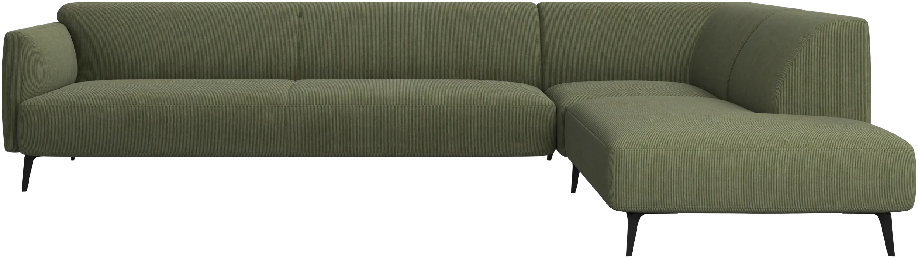 Sofá esquinero Modena con módulo de descanso