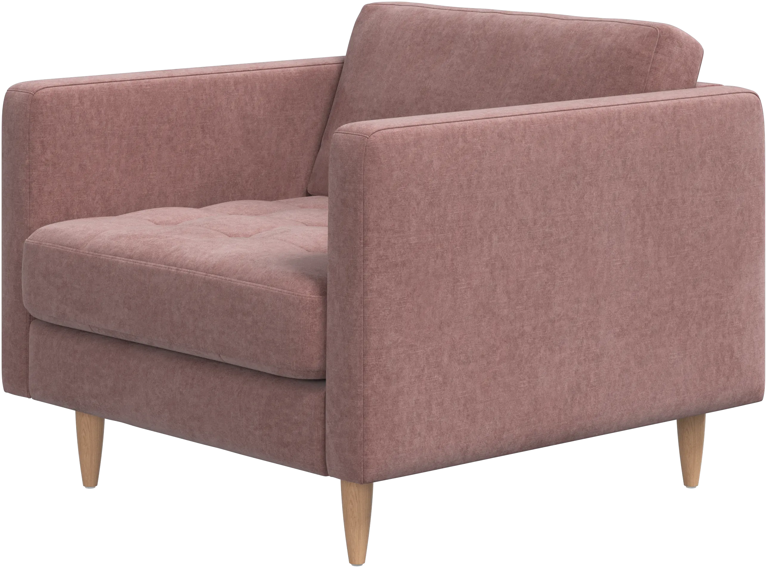Osaka chair, tufted seat