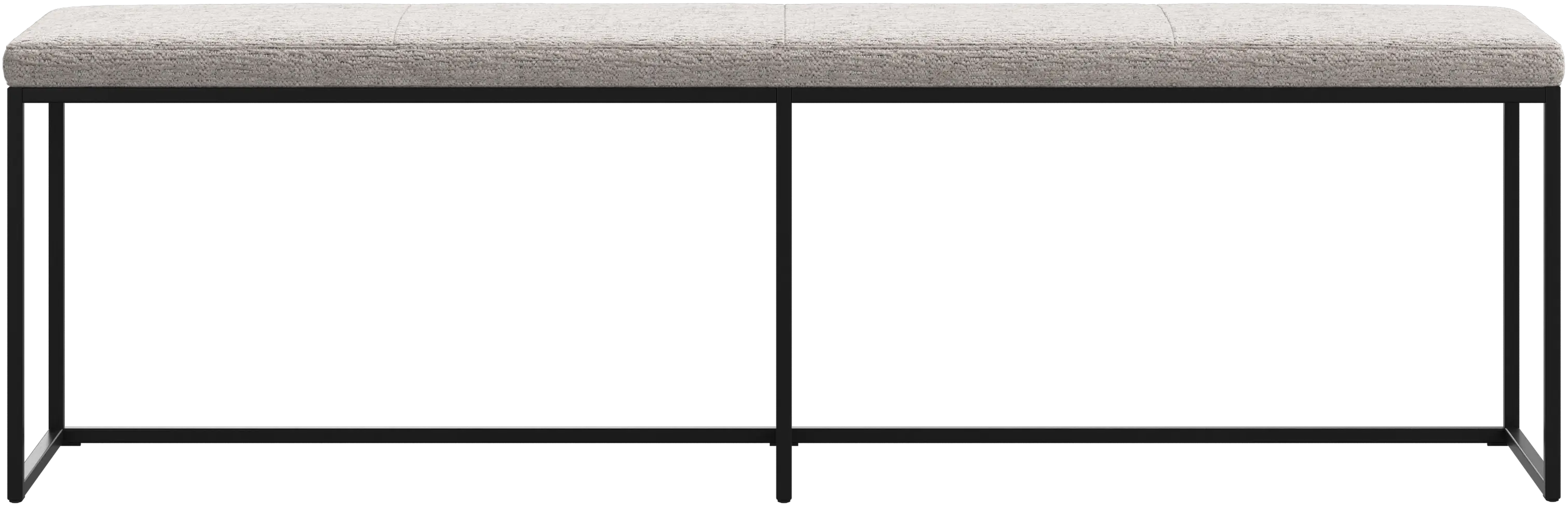 London large bench with cushion