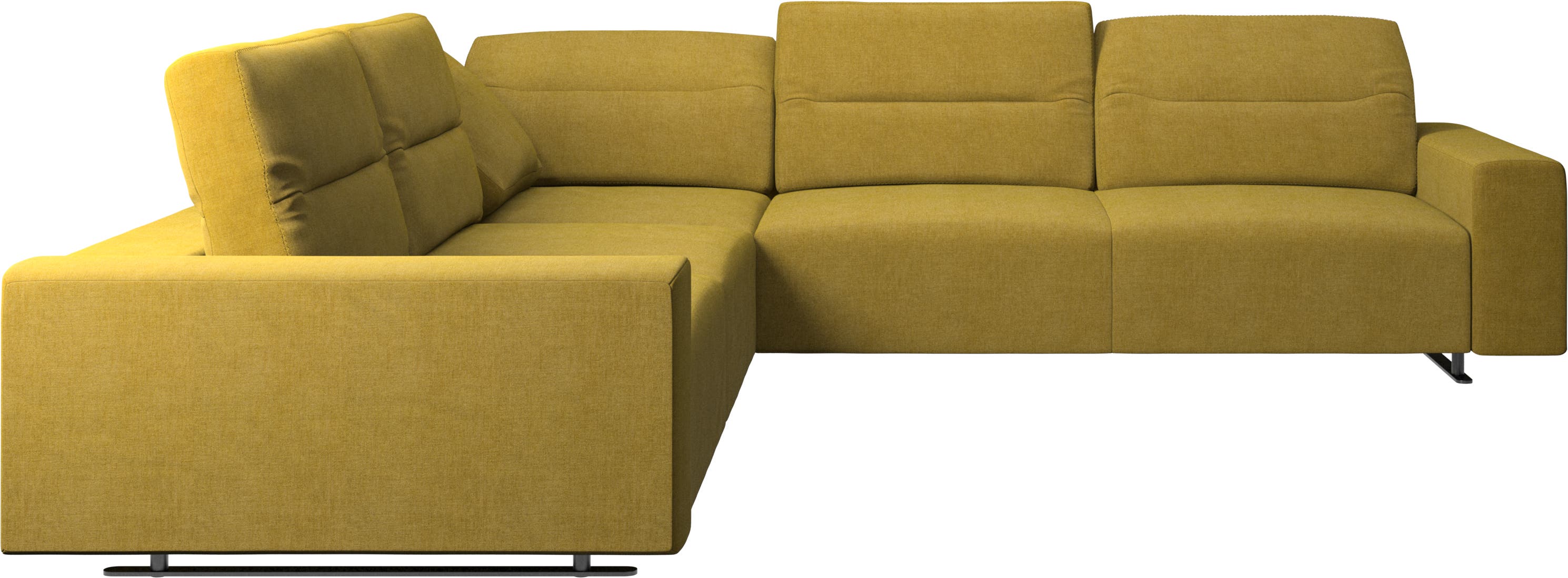 Hampton corner sofa with adjustable back