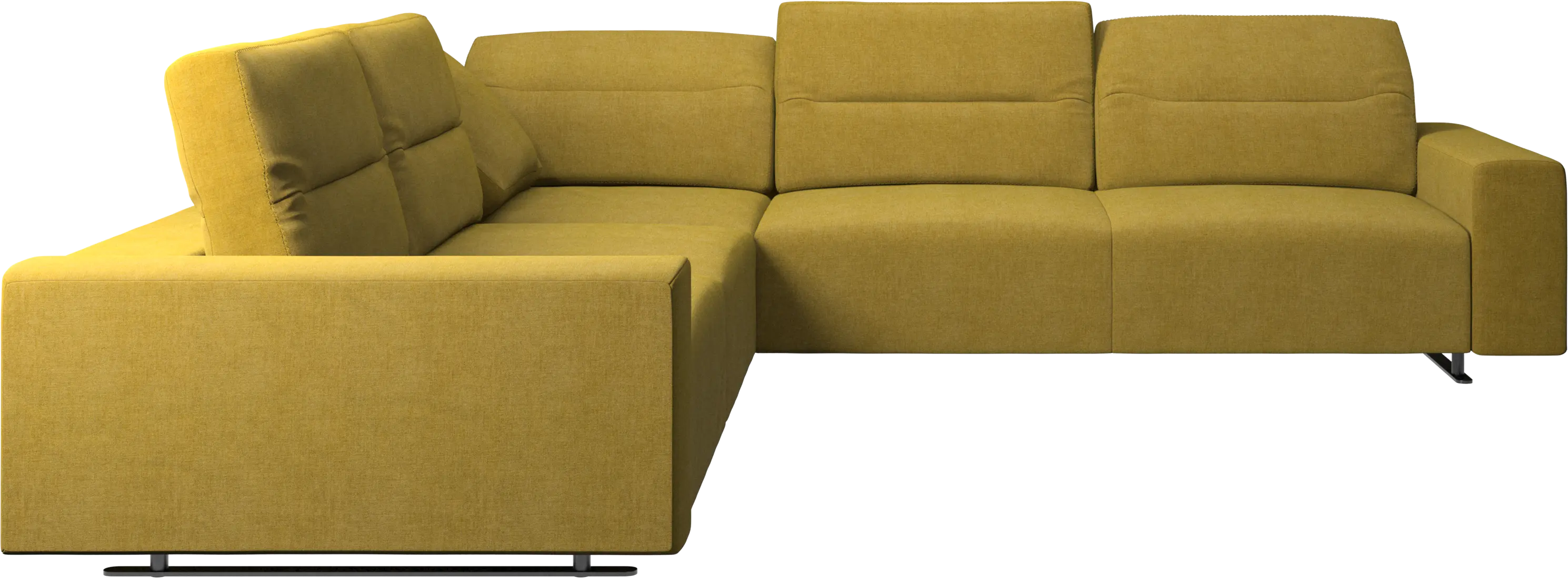 Hampton corner sofa with adjustable back