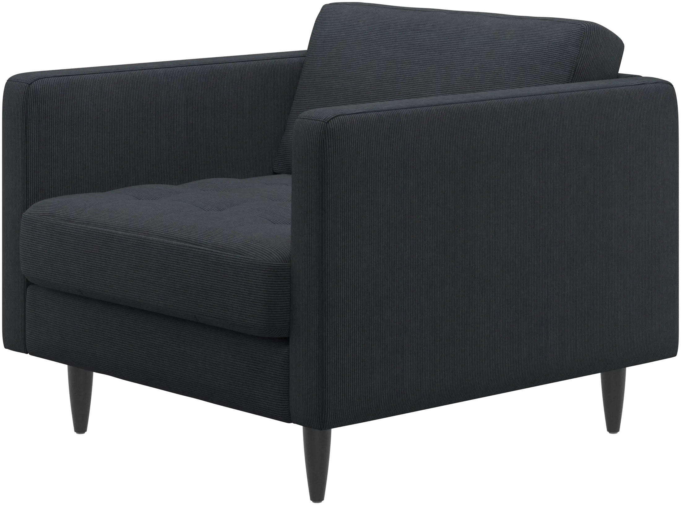 Osaka chair, tufted seat