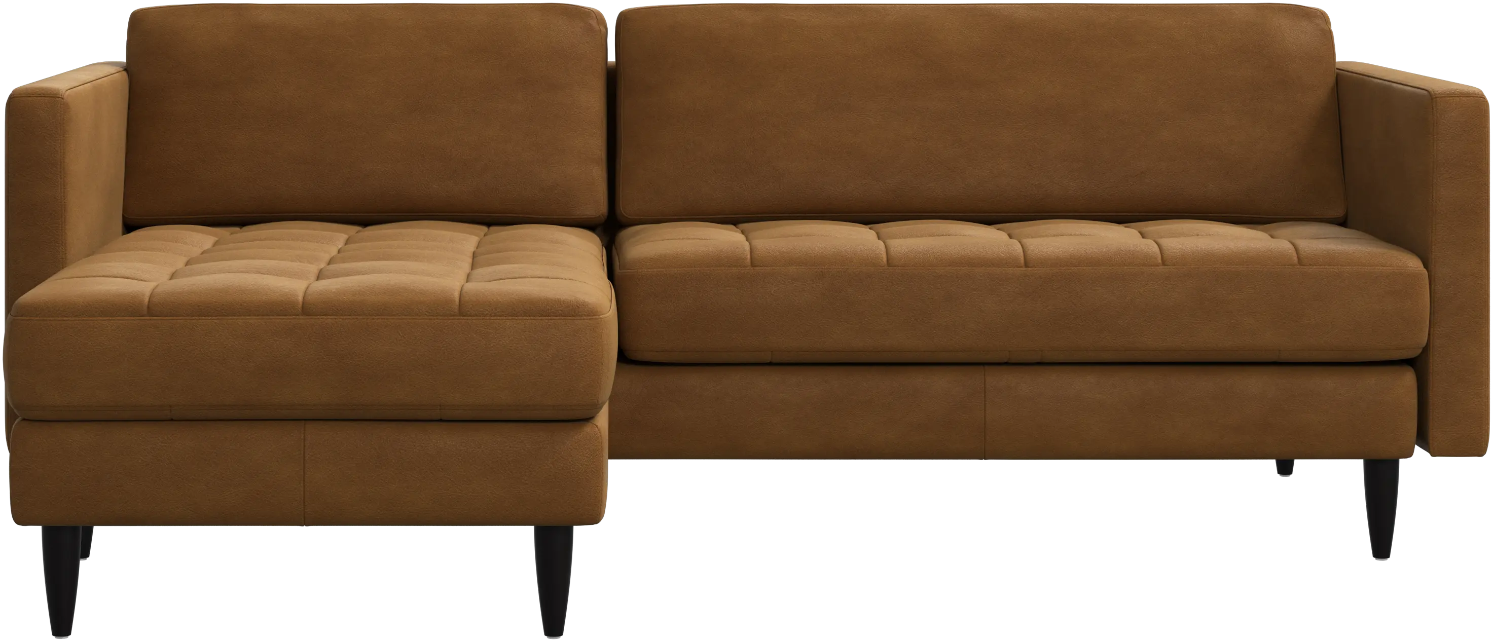 Osaka sofa with resting unit, tufted seat