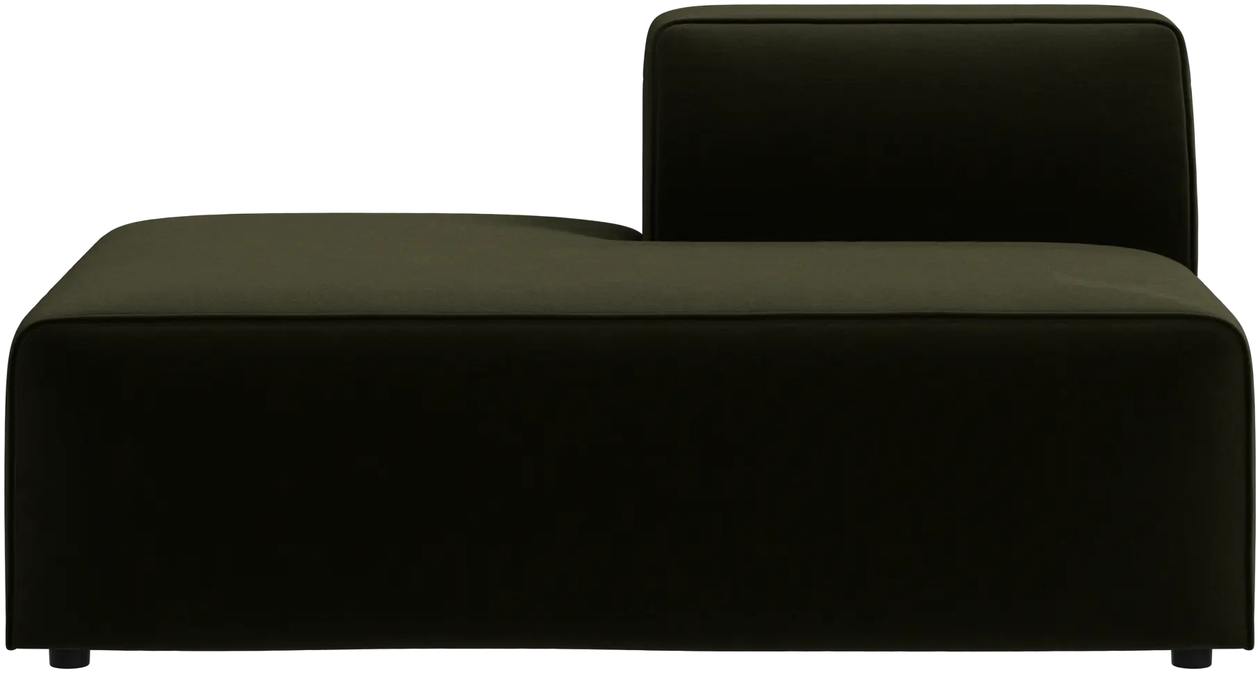 Carmo zitbank met lounge-element