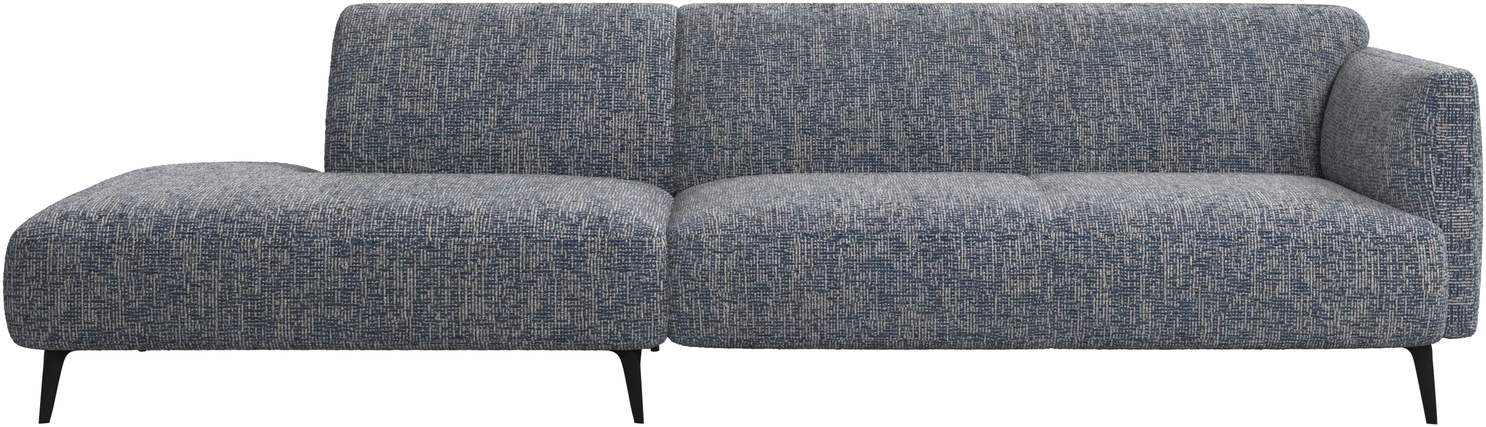 Modena sofa with lounging unit