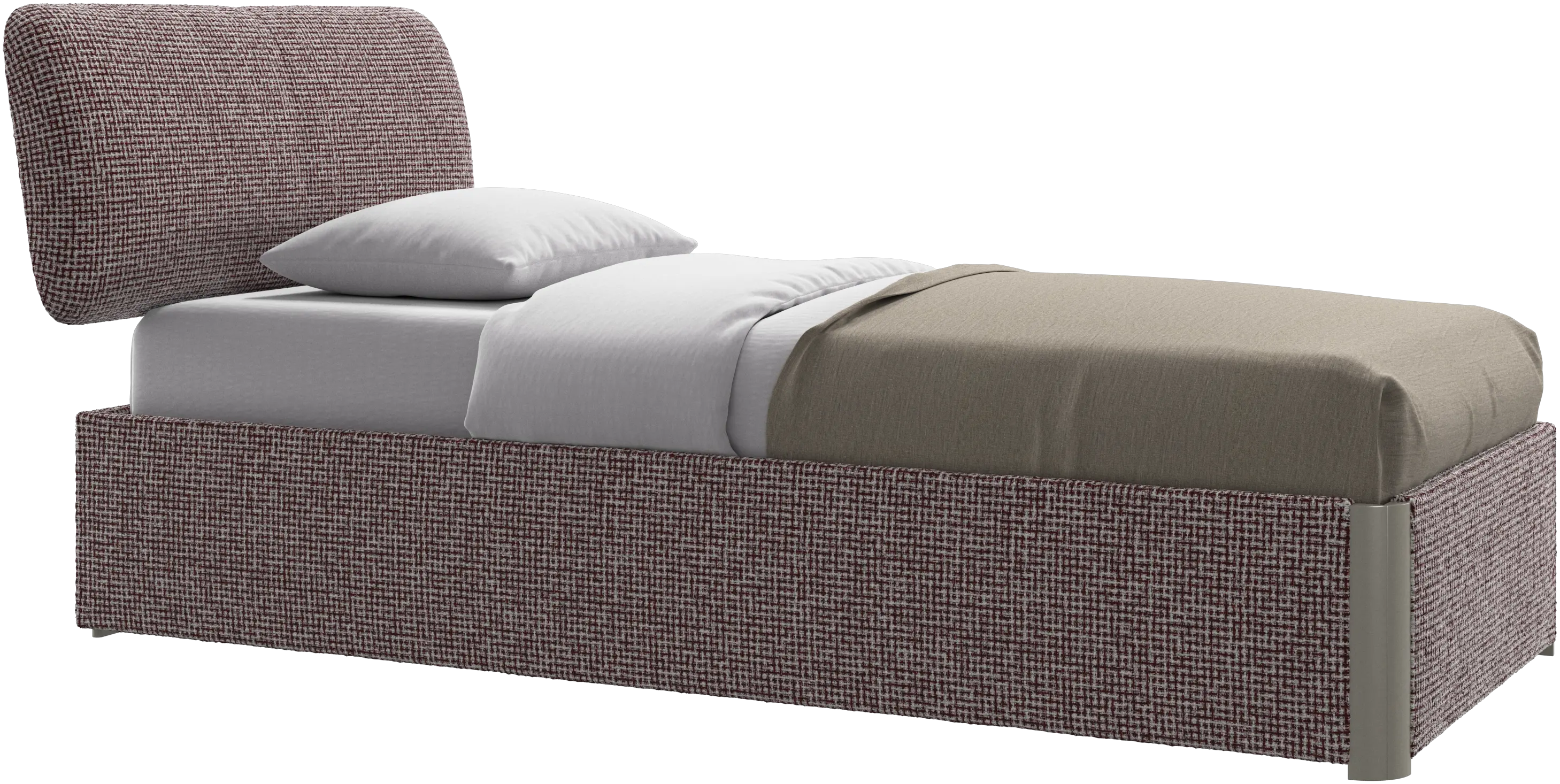 Element bed, bed-mounted headboard, without slats, excl. mattress