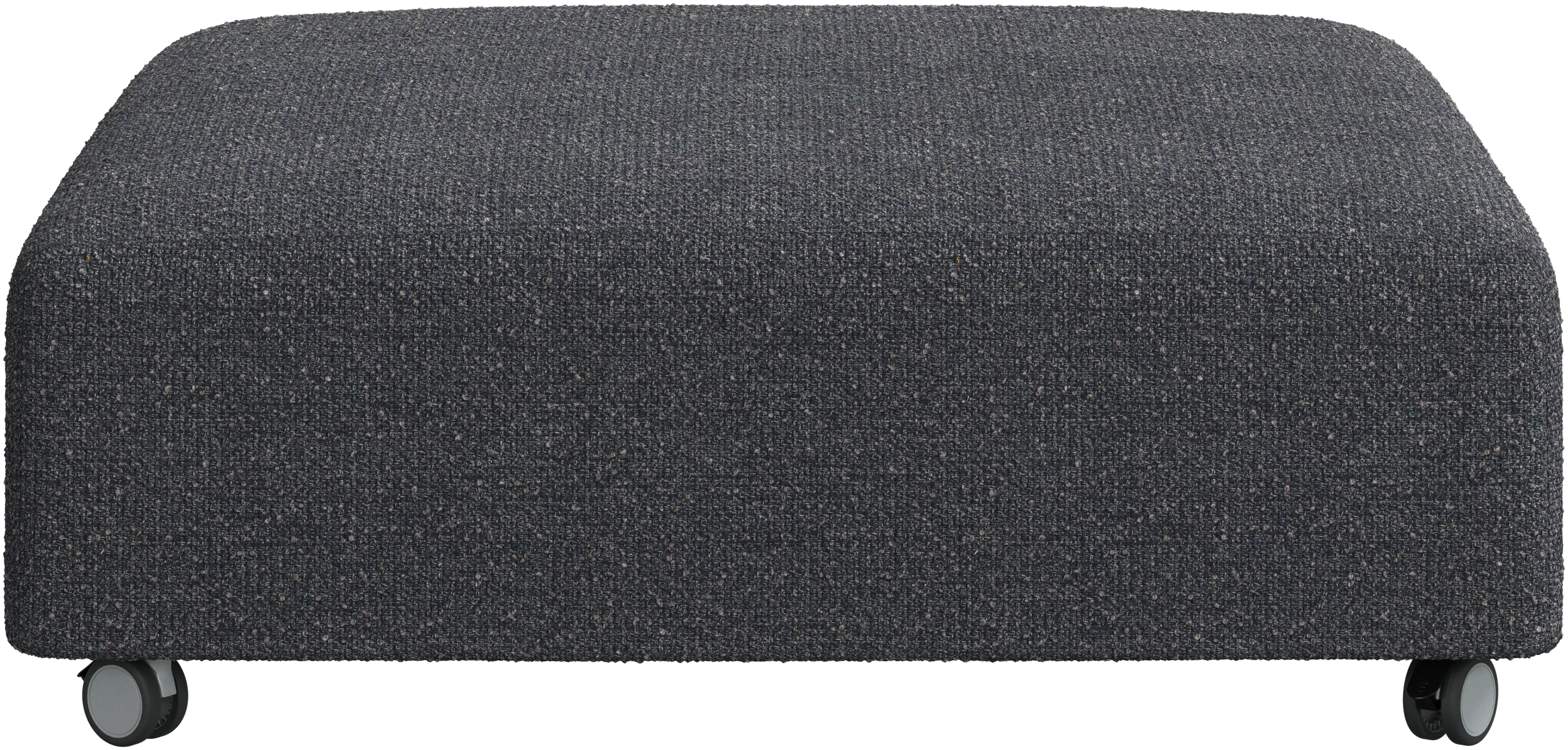Pouf Hampton sur roulettes