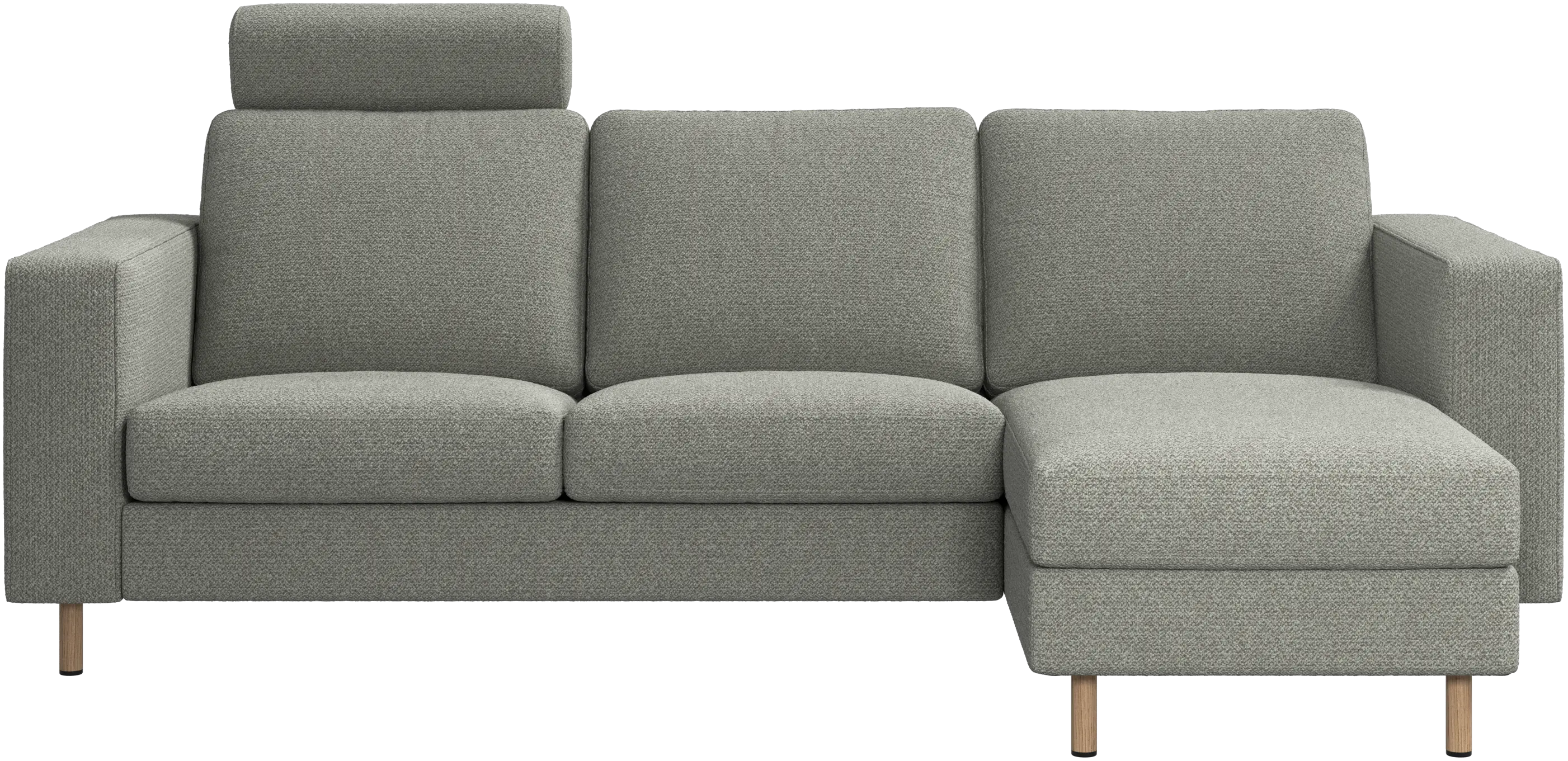 Sofá Indivi con módulo chaise-longue a la derecha