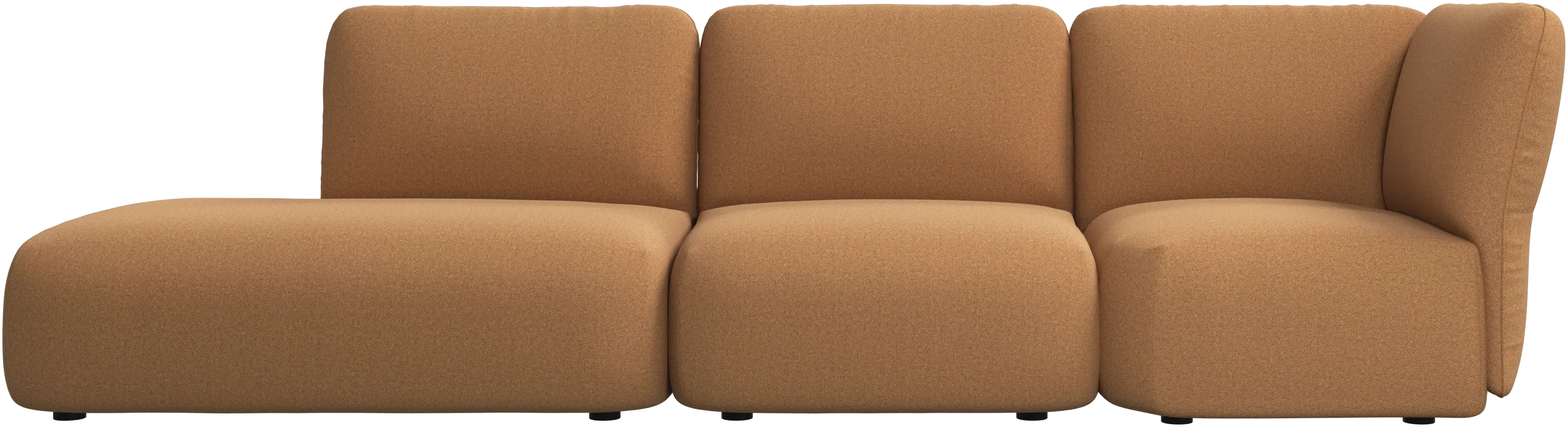 Paraggi sofa with lounging unit right