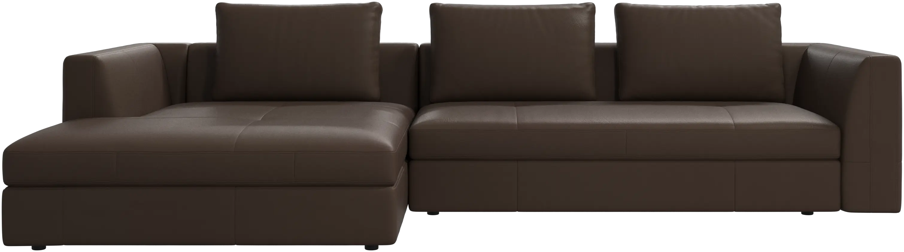 Bergamo sofa with resting unit