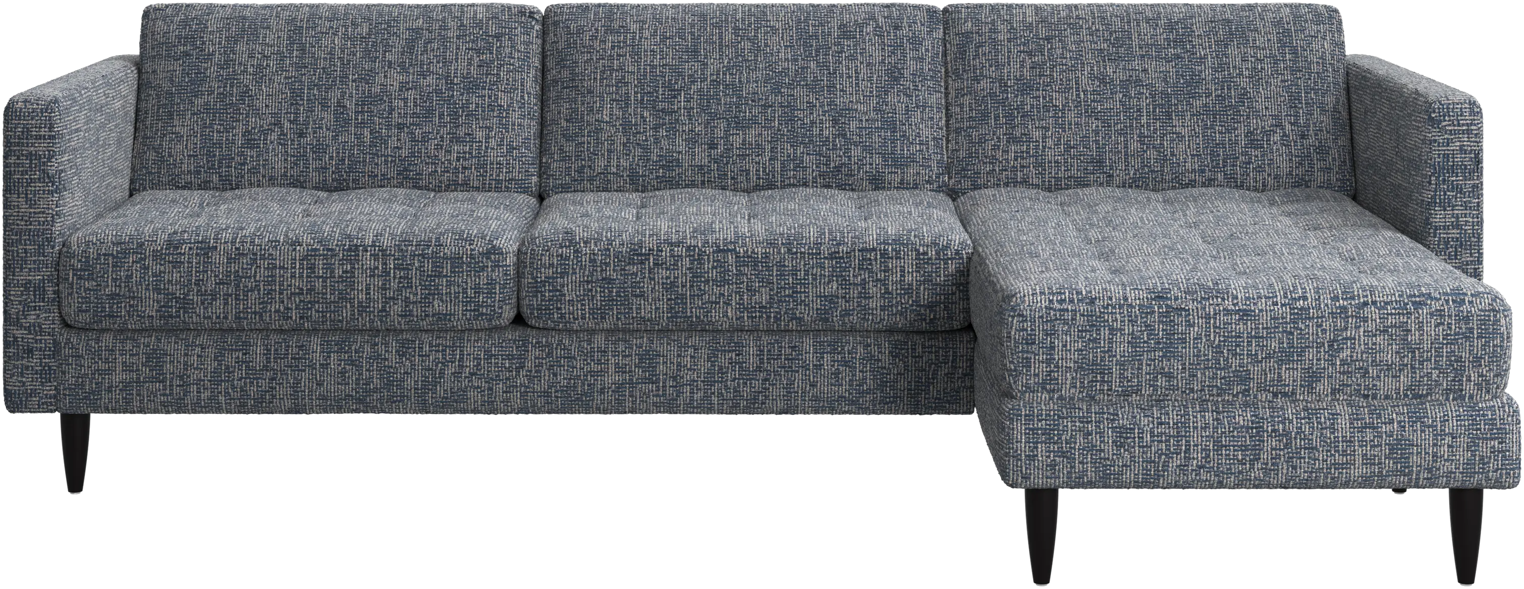 Osaka sofa with resting unit, tufted seat