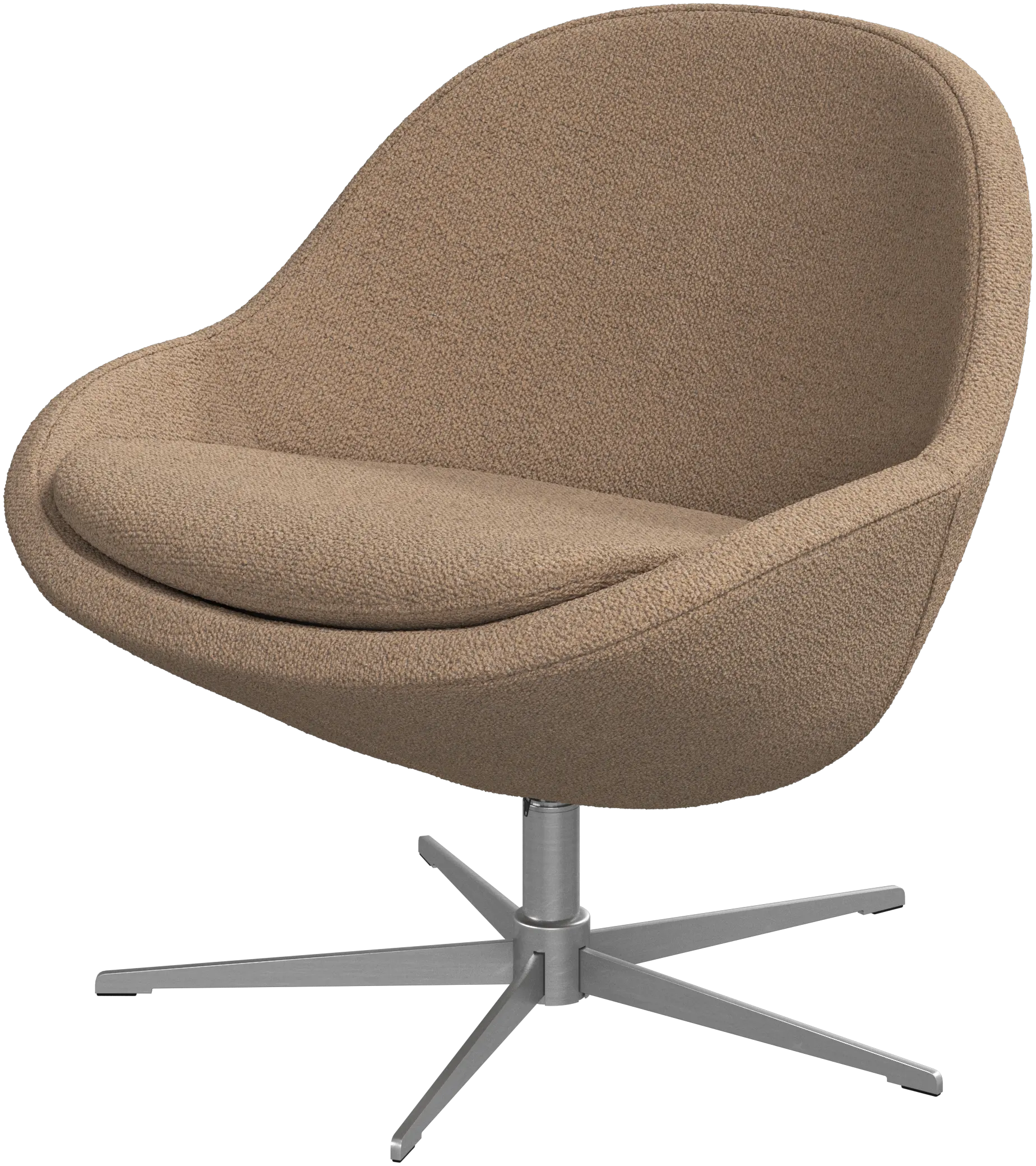 Veneto armchair with swivel function