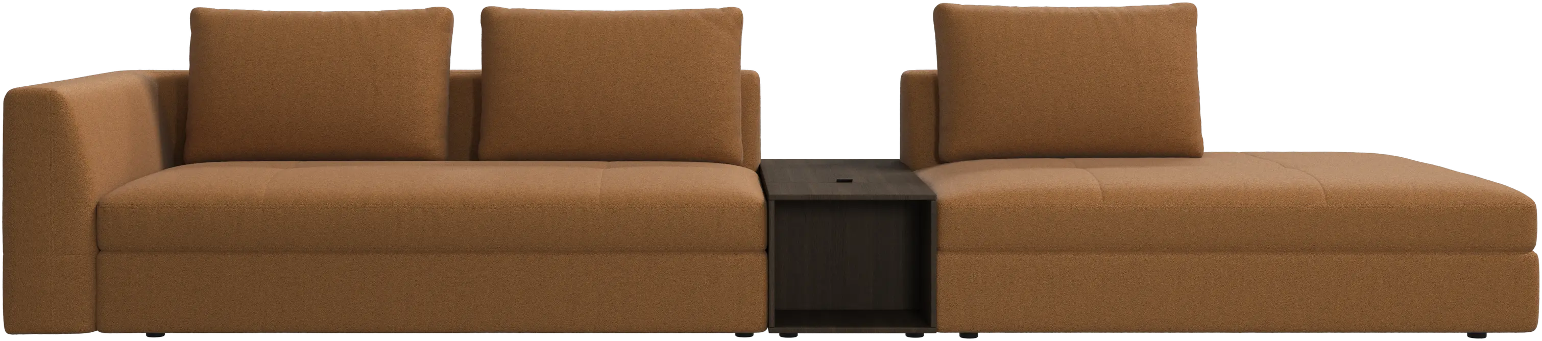 Bergamo 3 seater lounge sofa with storage