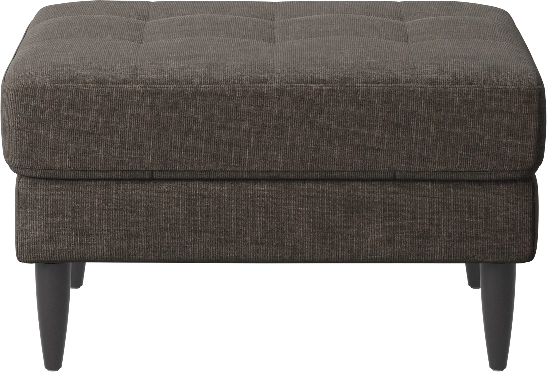 Osaka footstool, tufted seat
