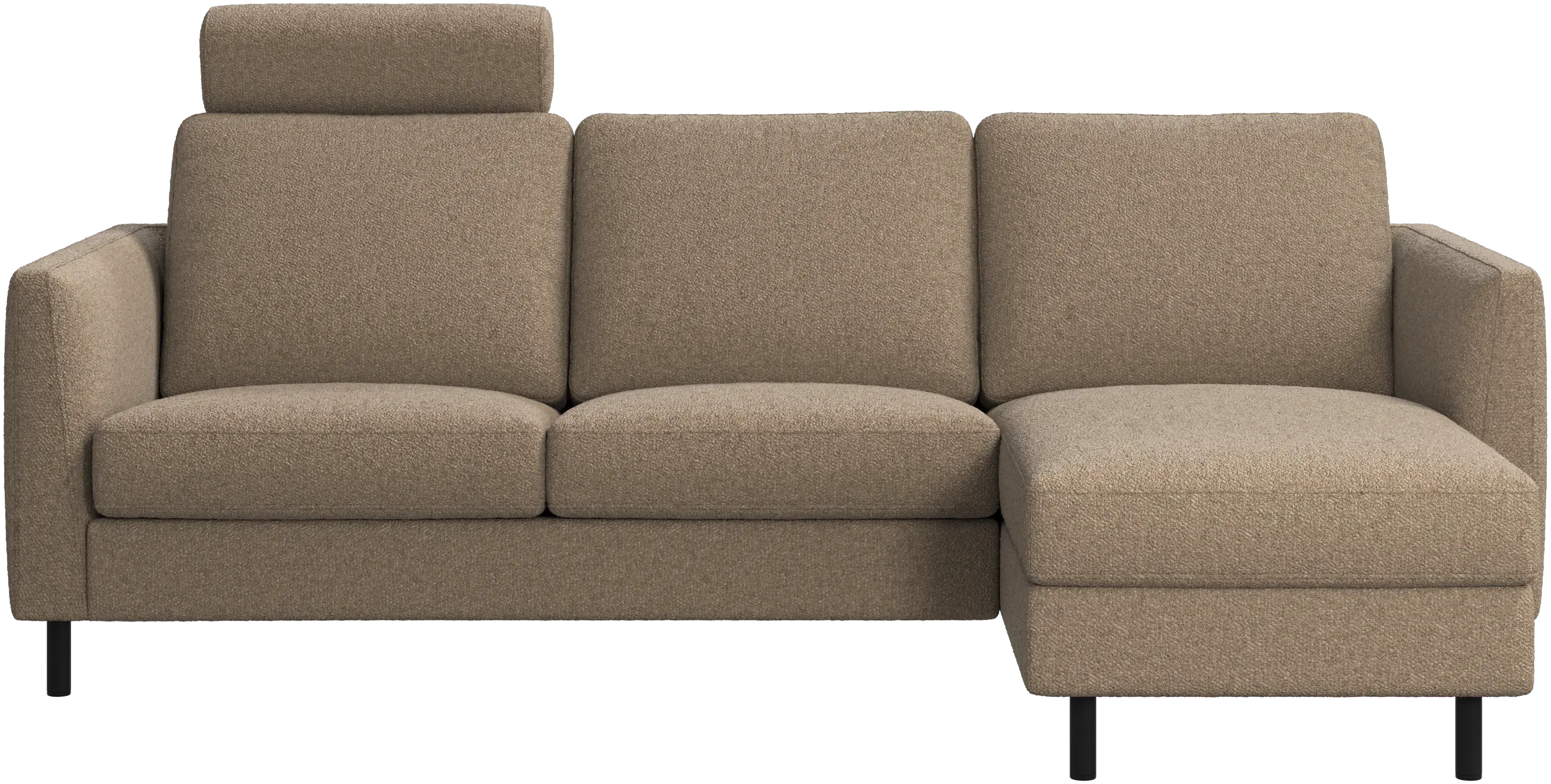 Sofá Indivi con módulo chaise-longue a la derecha