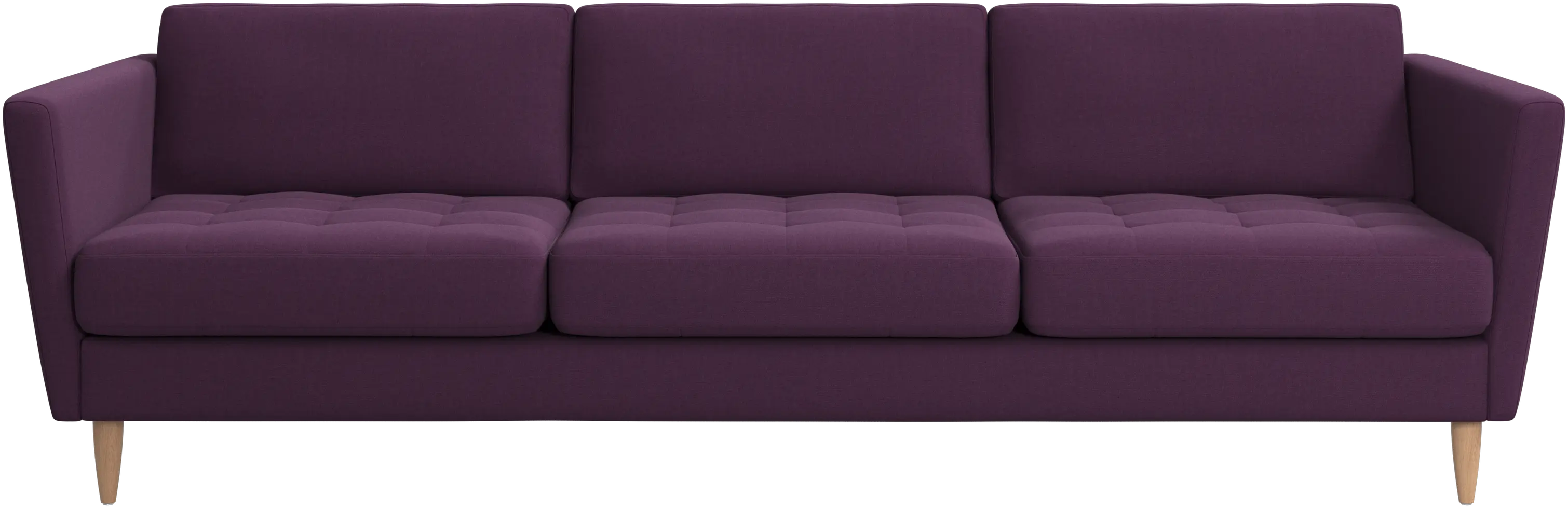 Osaka sofa, tufted seat