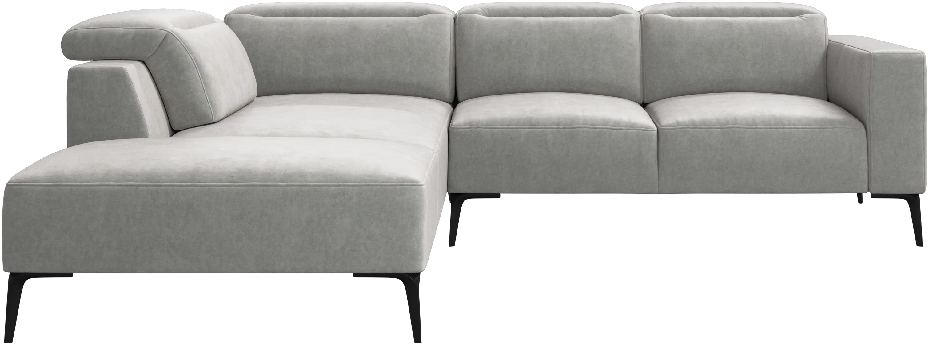 Zürich corner sofa with lounging unit