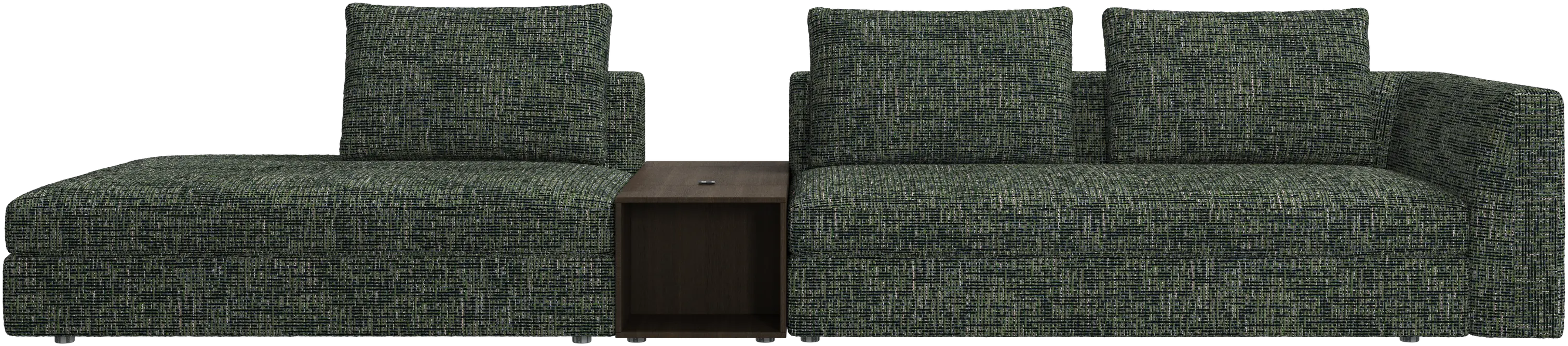 Bergamo 3 seater lounge sofa with storage